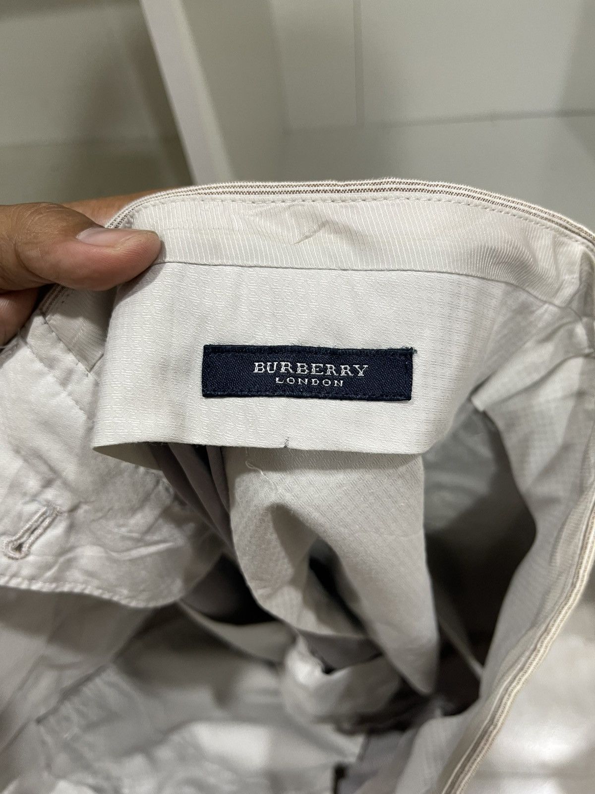Burberry Burberry Stripe Pleated Pants Size US 32 / EU 48 - 6 Thumbnail