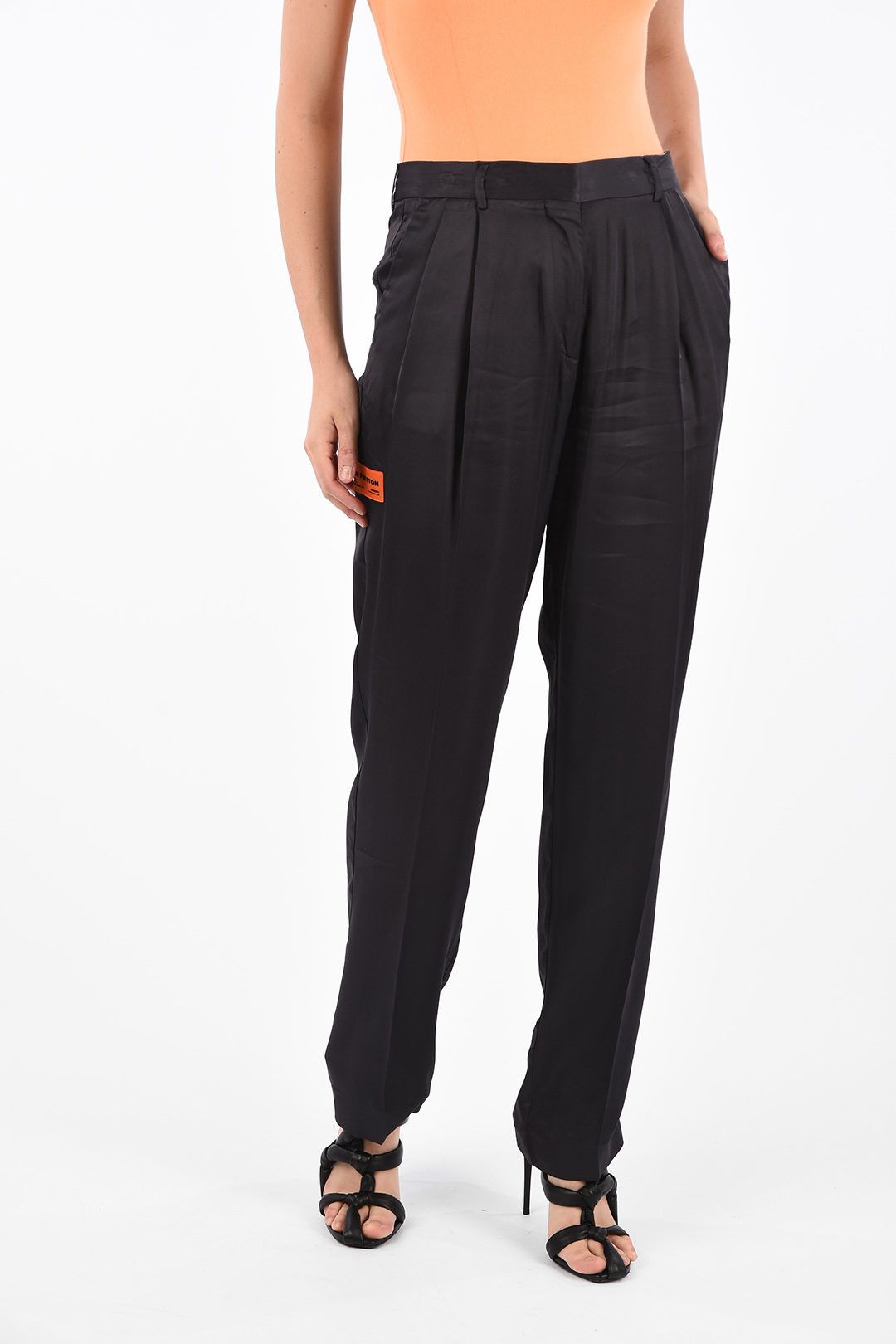 image of Heron Preston Og1Mm0124 Pant In Black, Women's (Size 26)