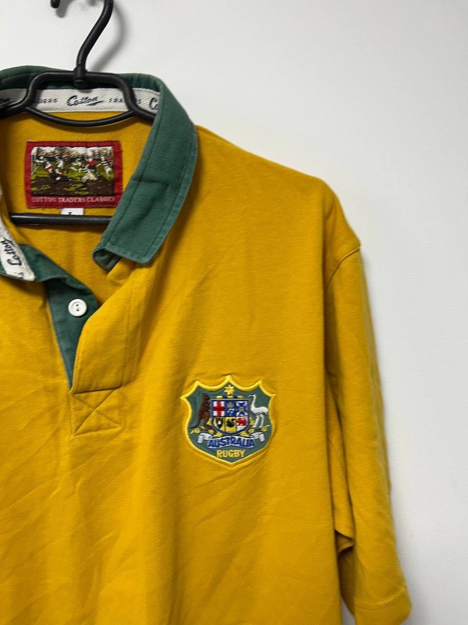 Other Vintage Australia Rugby Jersey Cotton Football Shirt L Size US L / EU 52-54 / 3 - 4 Thumbnail