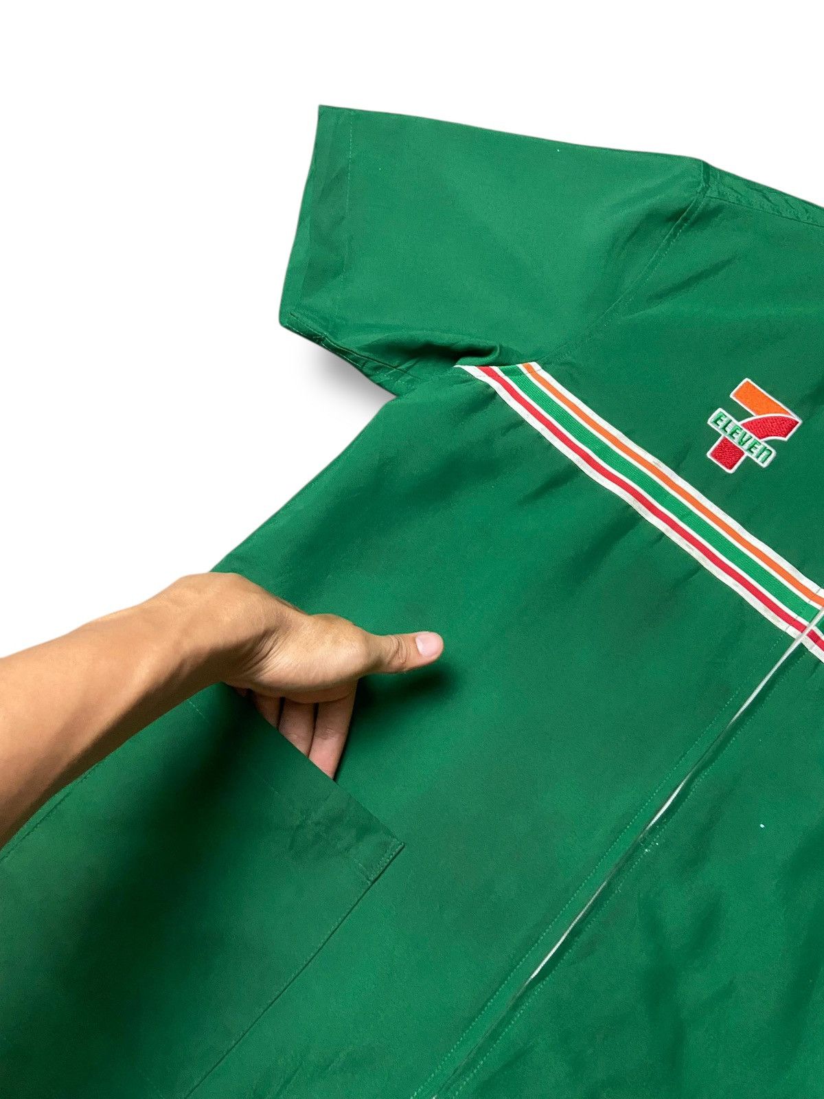 Japanese Brand × Vintage 7-Eleven Workers Uniform Jacket (127) Size US L / EU 52-54 / 3 - 3 Thumbnail