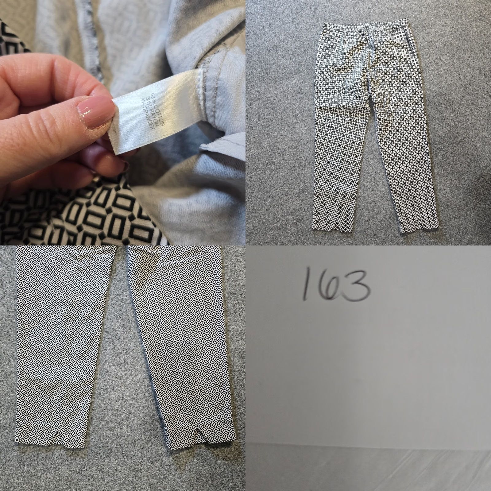 J. Jill J. Jill Pants Womens Size 14 Gray Essential Slim Ankle Stretch Career Capsule Tapered Leg Flat Front Ponte Style City Preppy Mensy? Size 36" / US 14 / IT 50 - 8 Thumbnail