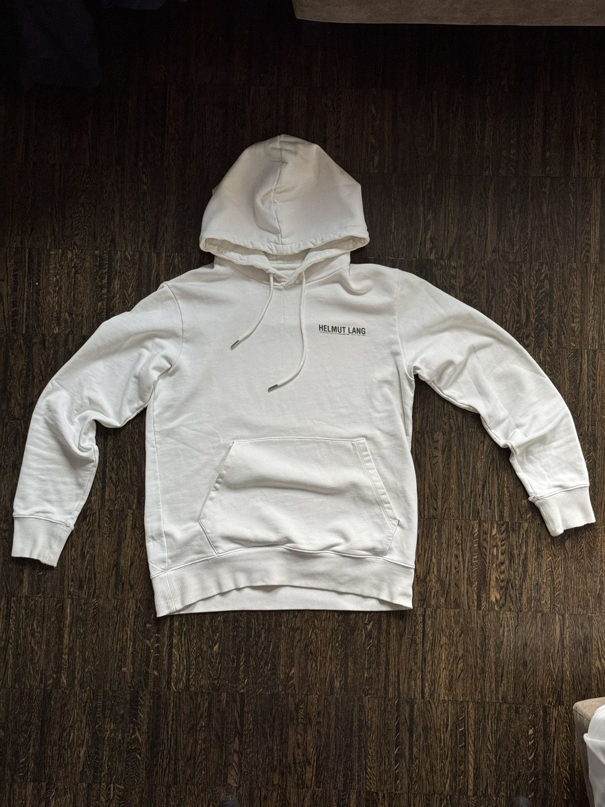 Helmut Lang Helmut Lang AW 2018 OG Logo Hoodie Size US M / EU 48-50 / 2 - 1 Thumbnail