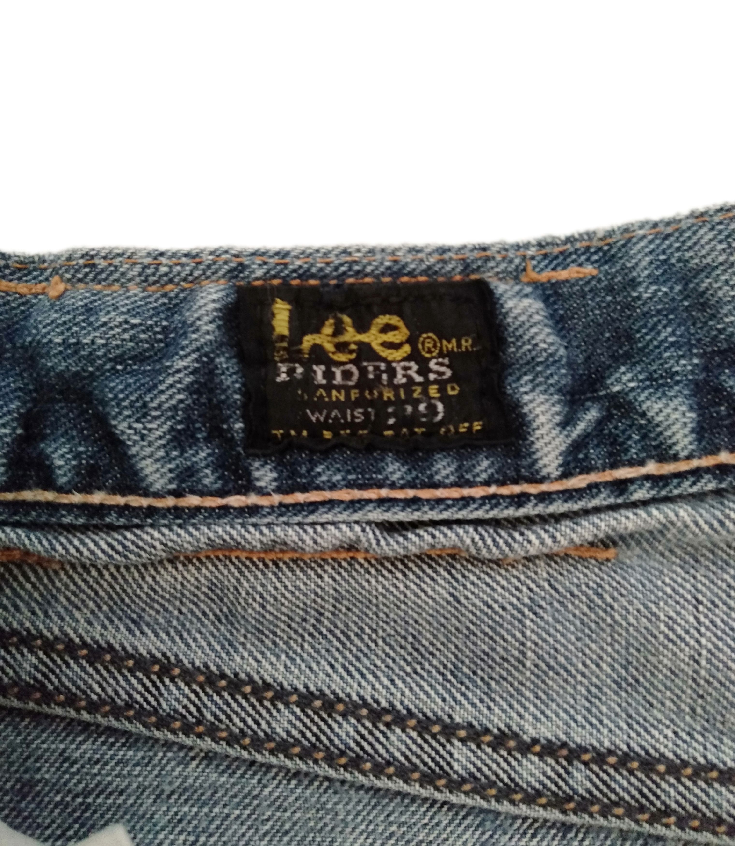 Japanese Brand × Lee × Vintage LEE Riders Made in Japan Vintage Patchwork Jeans Size US 29 - 3 Thumbnail