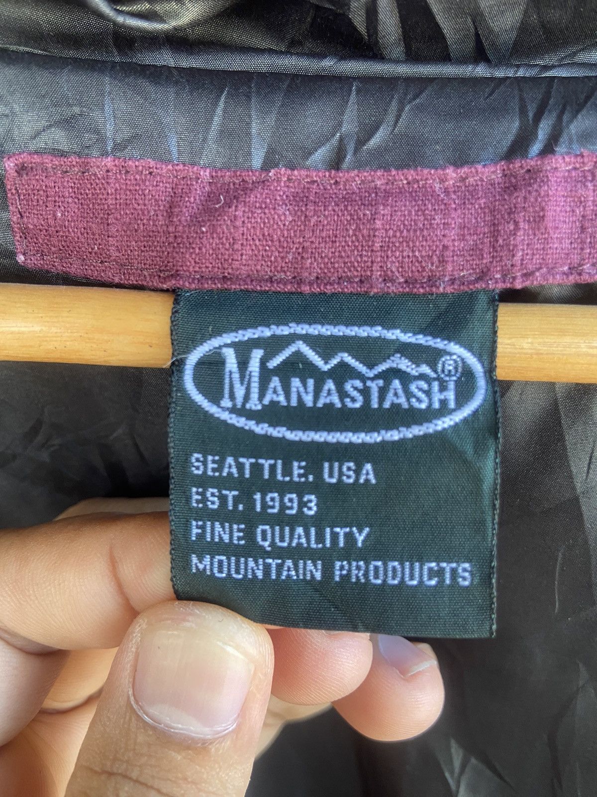 Manastash MANASTASH printed buffalo fleece duffle coat Size US S / EU 44-46 / 1 - 7 Thumbnail