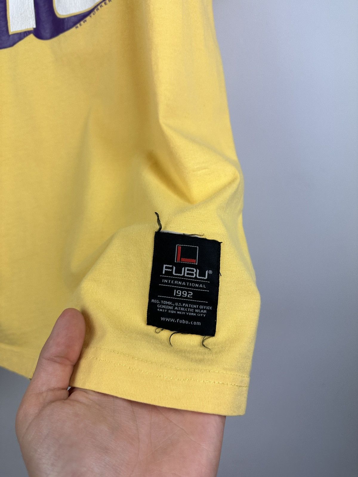 Fubu × Vintage Vintage Fubu Big Logo T-shirt Size US XL / EU 56 / 4 - 9 Thumbnail