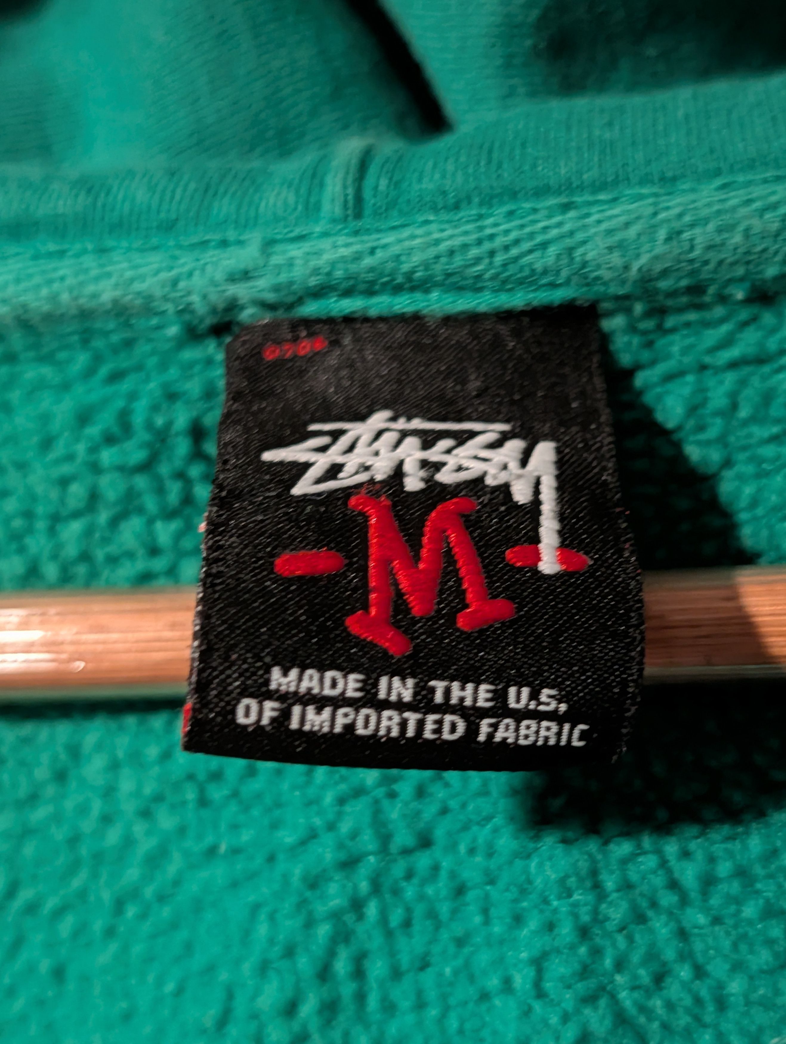 Stussy Vintage Stussy Zip Up Hoodie Made in USA Streetwear Y2K Size US M / EU 48-50 / 2 - 6 Thumbnail