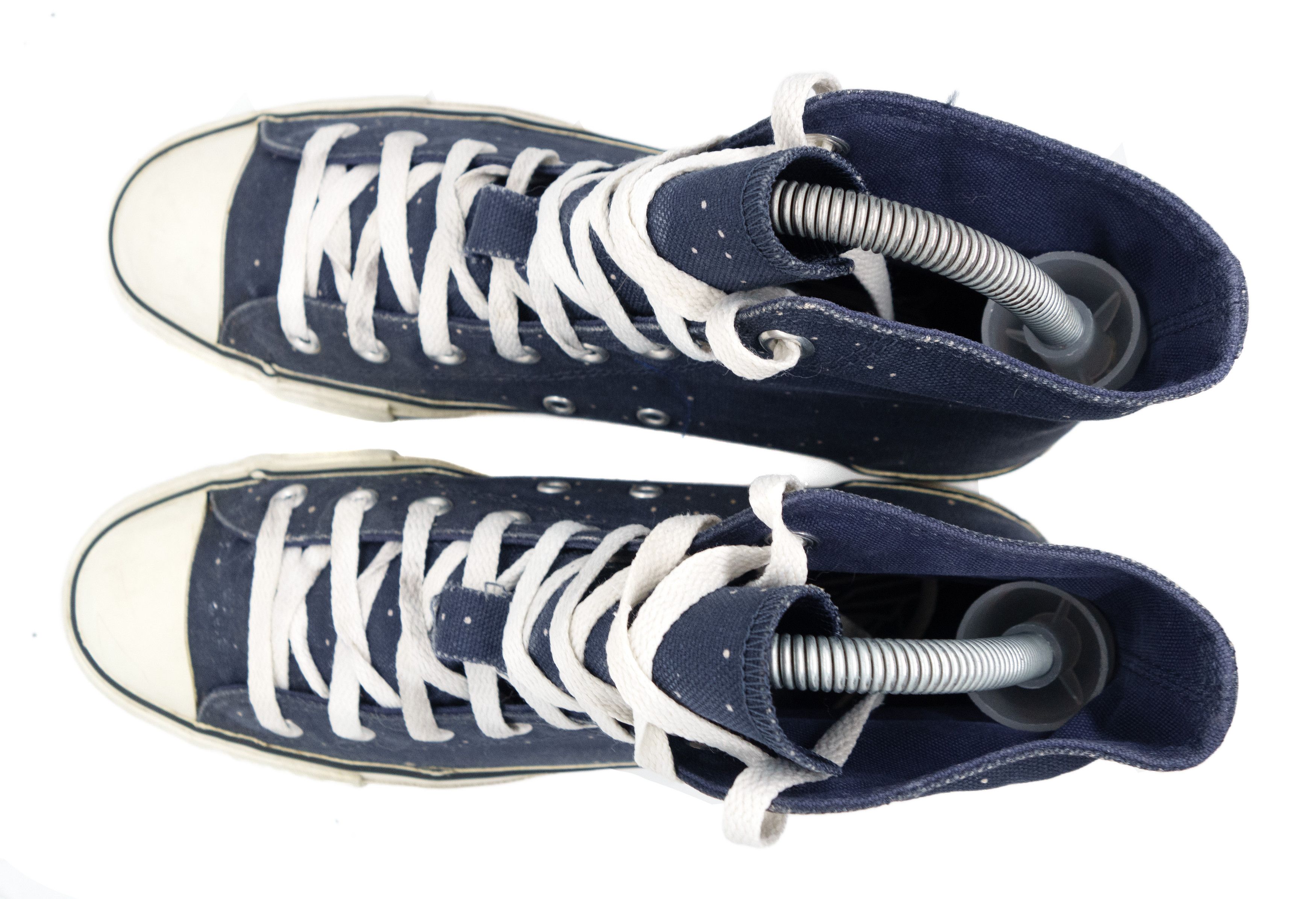 Billionaire Boys Club Basket All-Star Space Canvas High Top Sneakers Spring 2009 Size US 9 / EU 42 - 4 Thumbnail