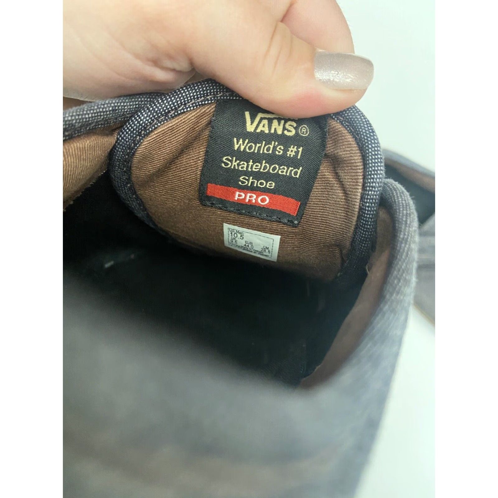 Vans VANS Athletic Sneakers Lace Up Men’s 10.5 Brown Size US 11 / EU 44 - 7 Thumbnail