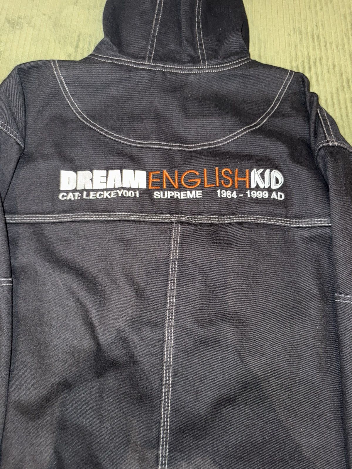 Supreme Supreme Mark Leckey Dream English Kid Hooded Jacket Black Size US M / EU 48-50 / 2 - 7 Thumbnail