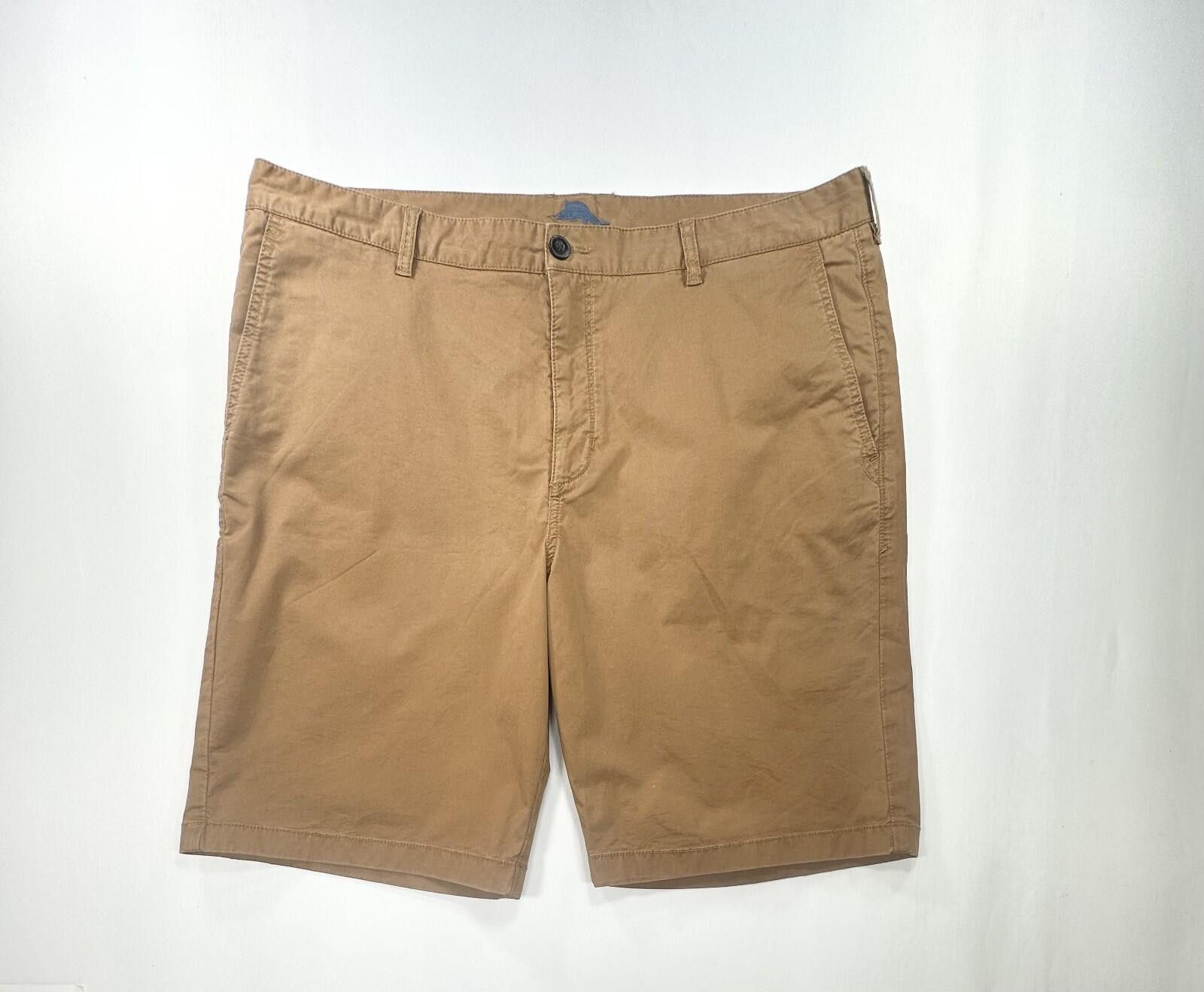 Tommy Bahama Tommy Bahama Flat Embroidered Logo Chino Shorts Brown Men 38 Size US 38 / EU 54 - 1 Thumbnail