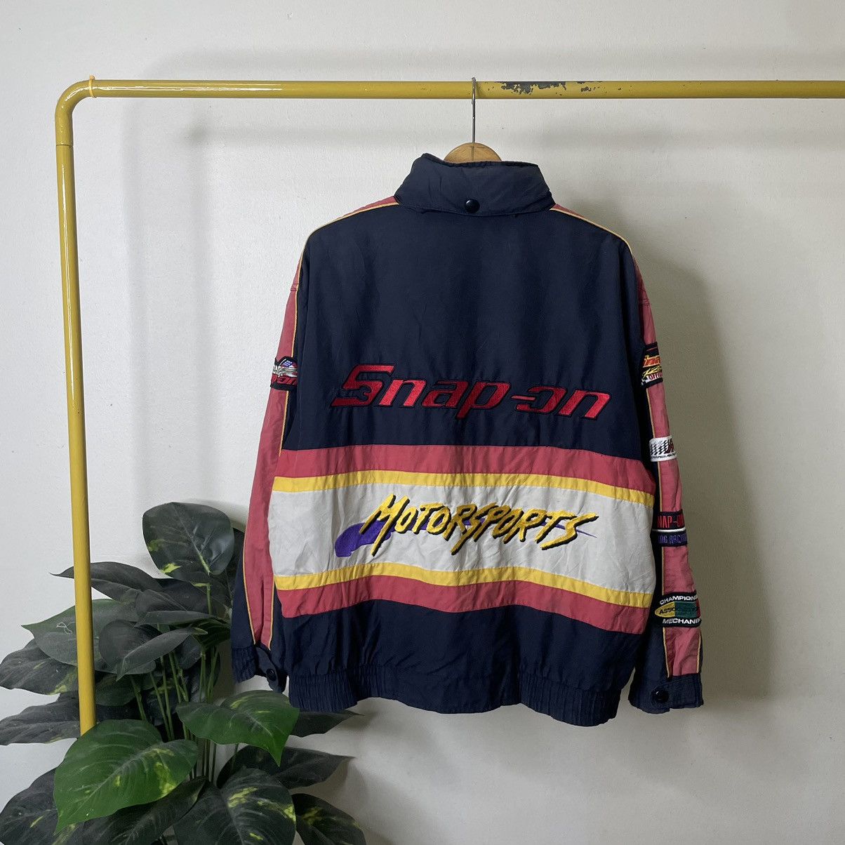 Vintage Vintage 90s Snap-on Racing Mechanic Jacket Size US XL / EU 56 / 4 - 6 Thumbnail