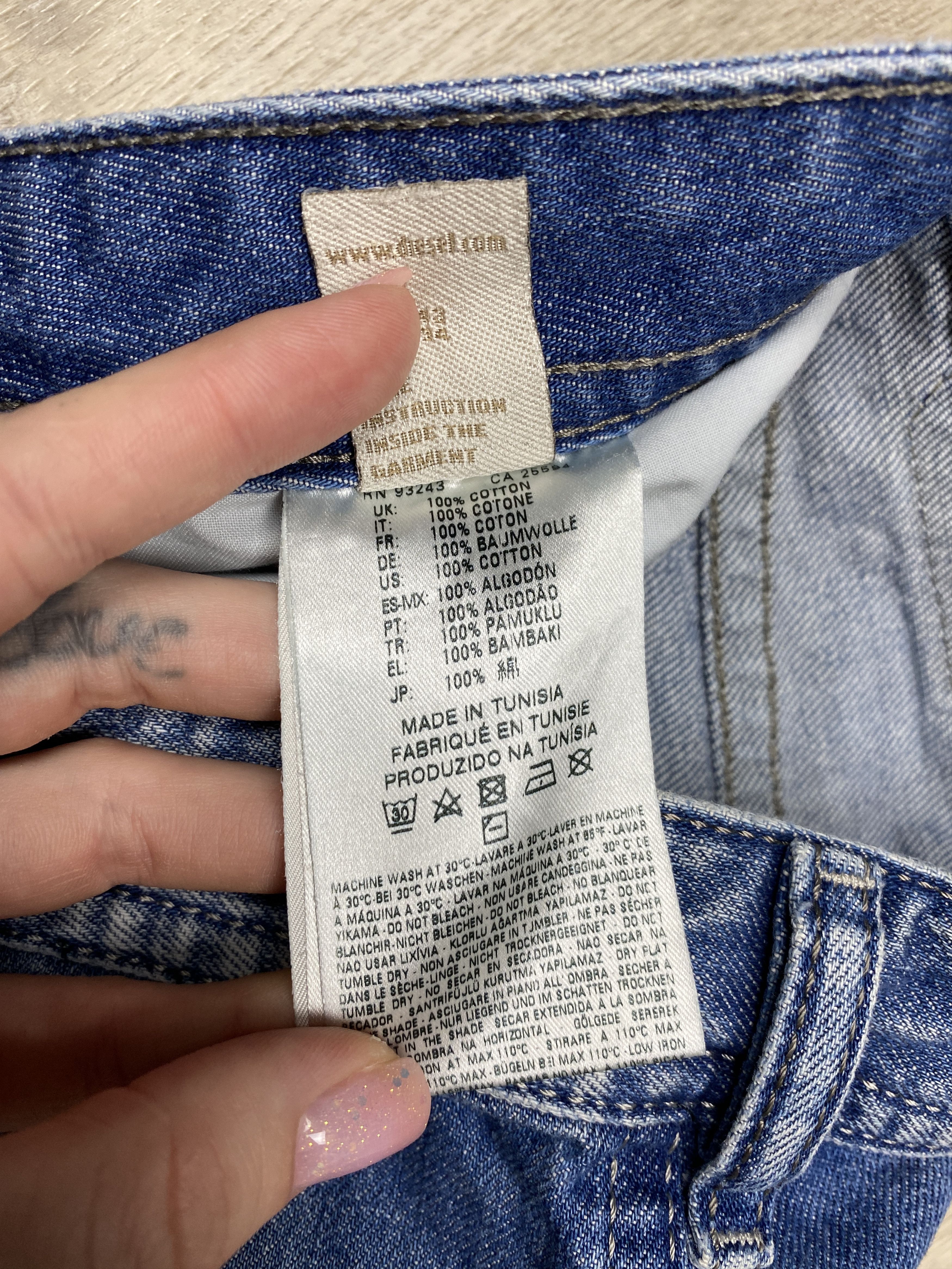 Diesel Diesel Buster Vintage Mens Denim Pants Jeans Size US 32 / EU 48 - 6 Thumbnail