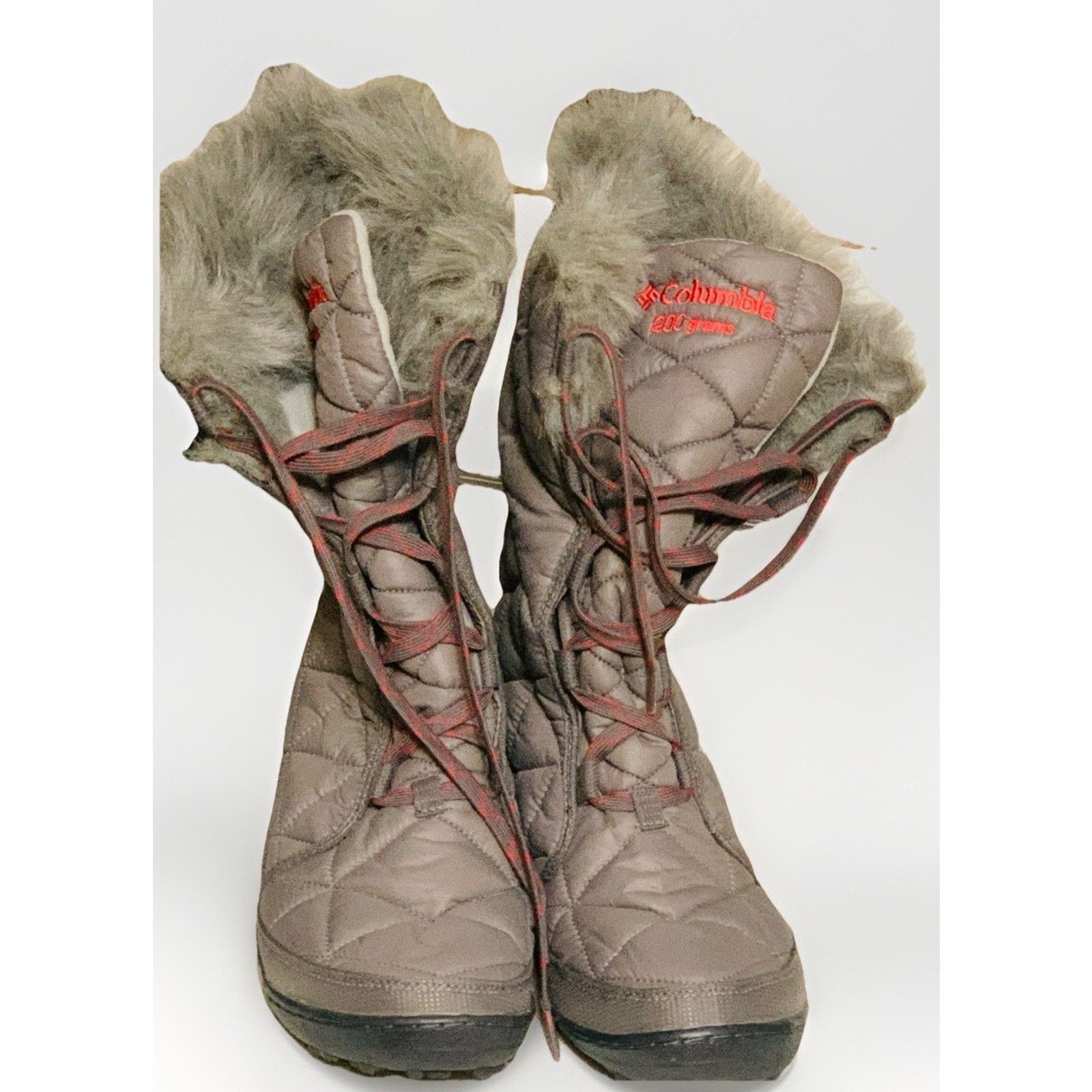 Columbia Columbia Women's 10 Mid II Omni-Heat Winter Faux Fur Boots Size US 10 / IT 40 - 1 Thumbnail