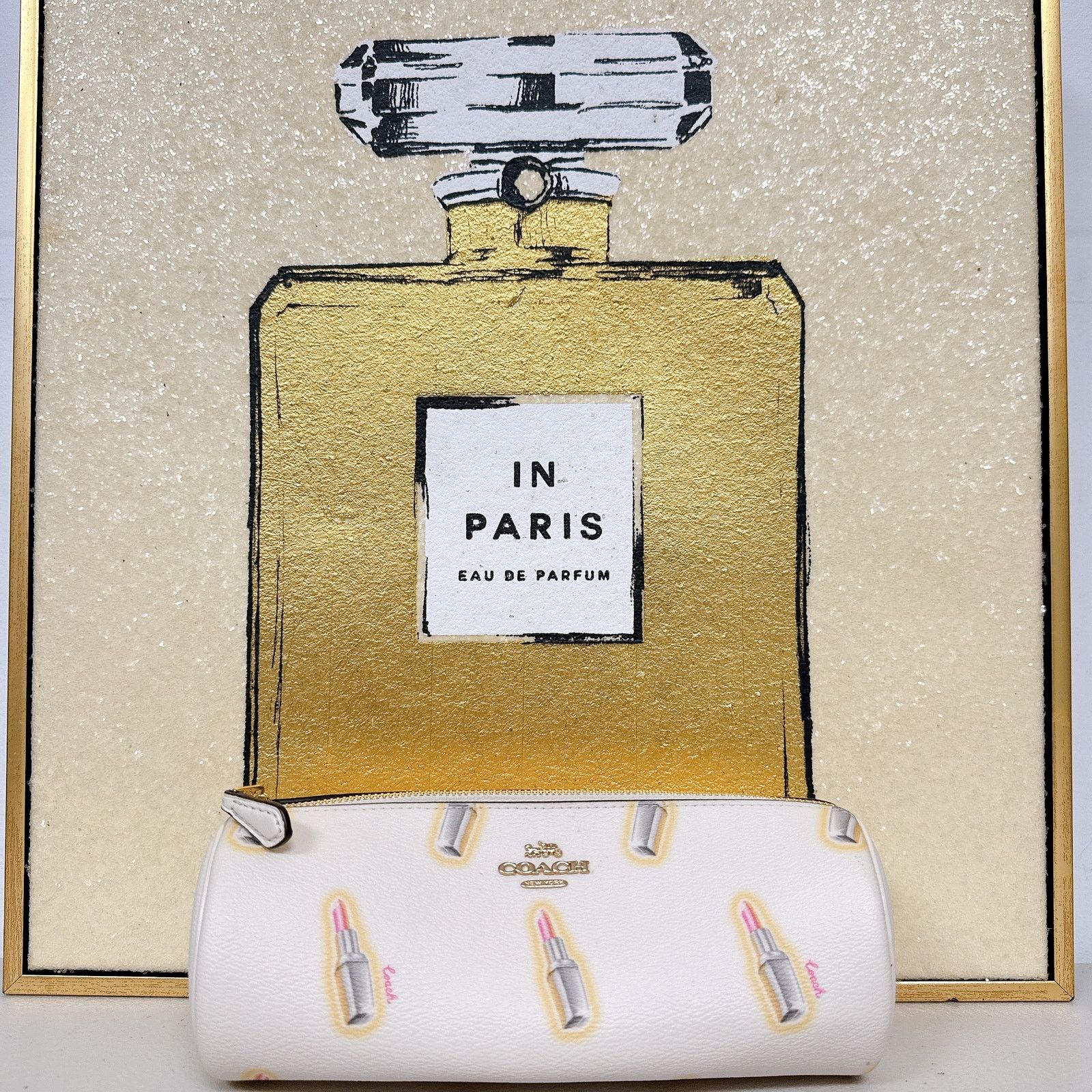 Coach Coach C2926 Makeup Holder With Lipstick Print Size ONE SIZE - 1 Thumbnail