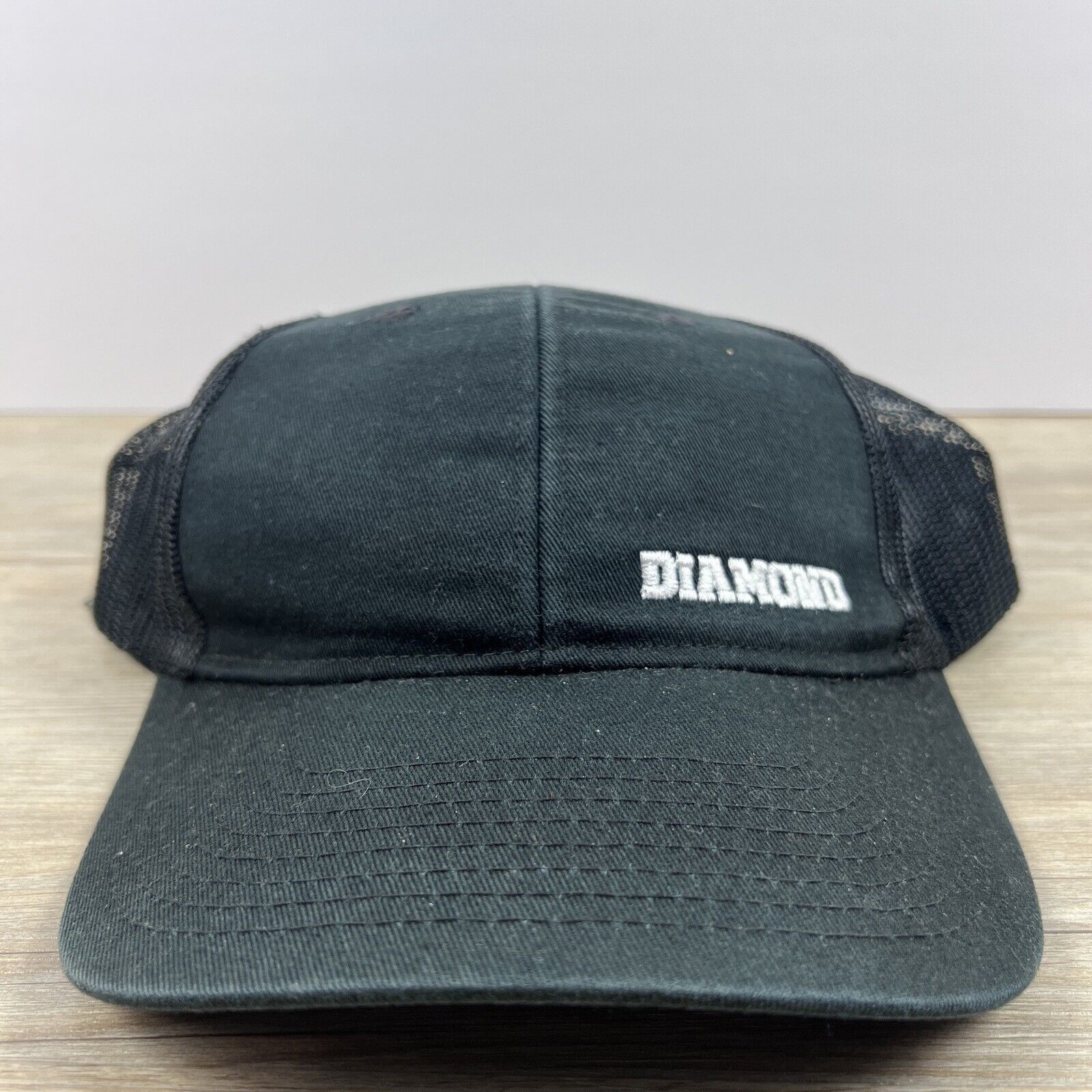 Other Diamond Hat Diamond Snapback Hat Black Adjustable Hat Adult Size ONE SIZE - 5 Thumbnail