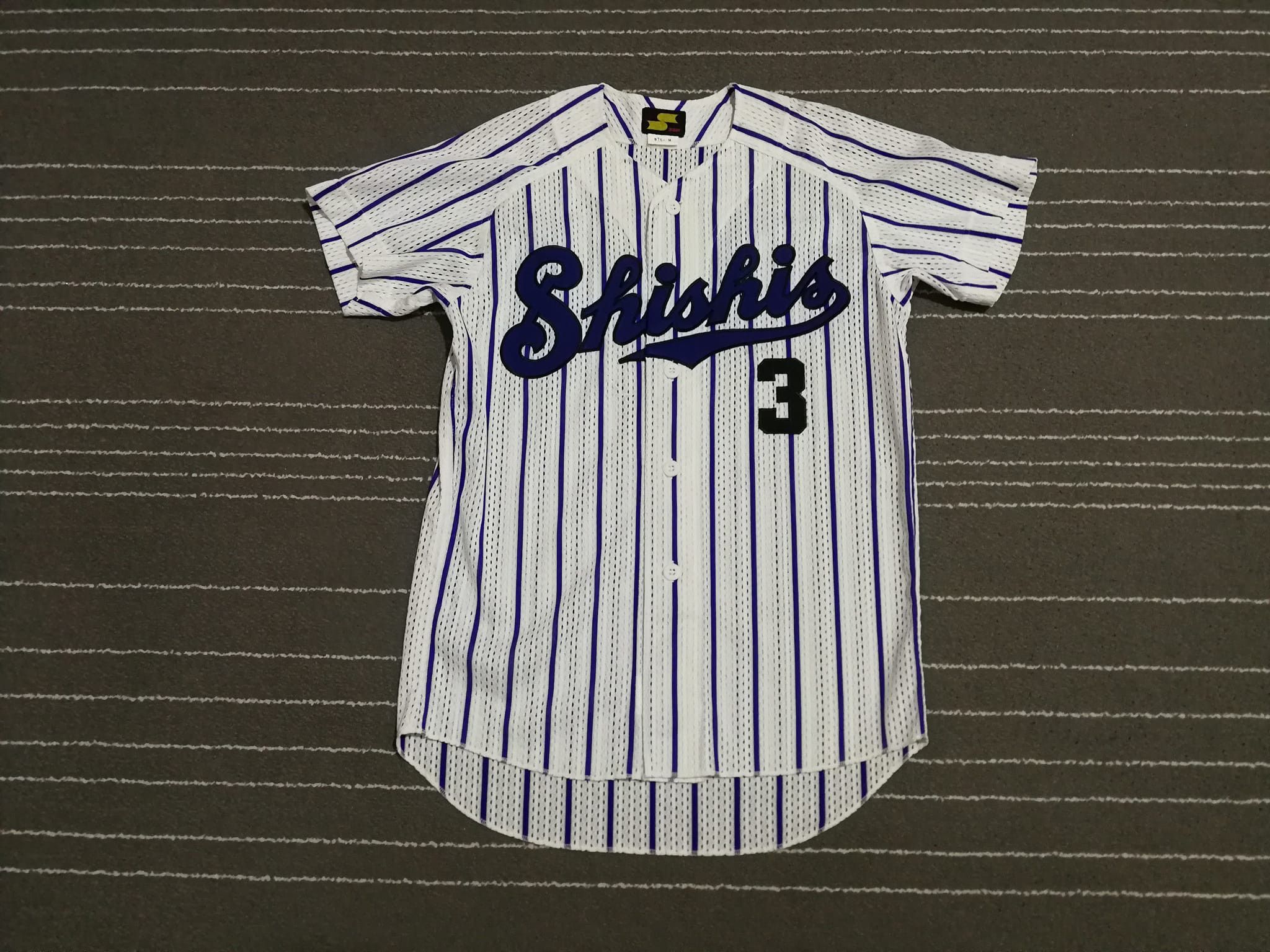 Vintage Shishis 3 X SSK baseball jersey XS 1816