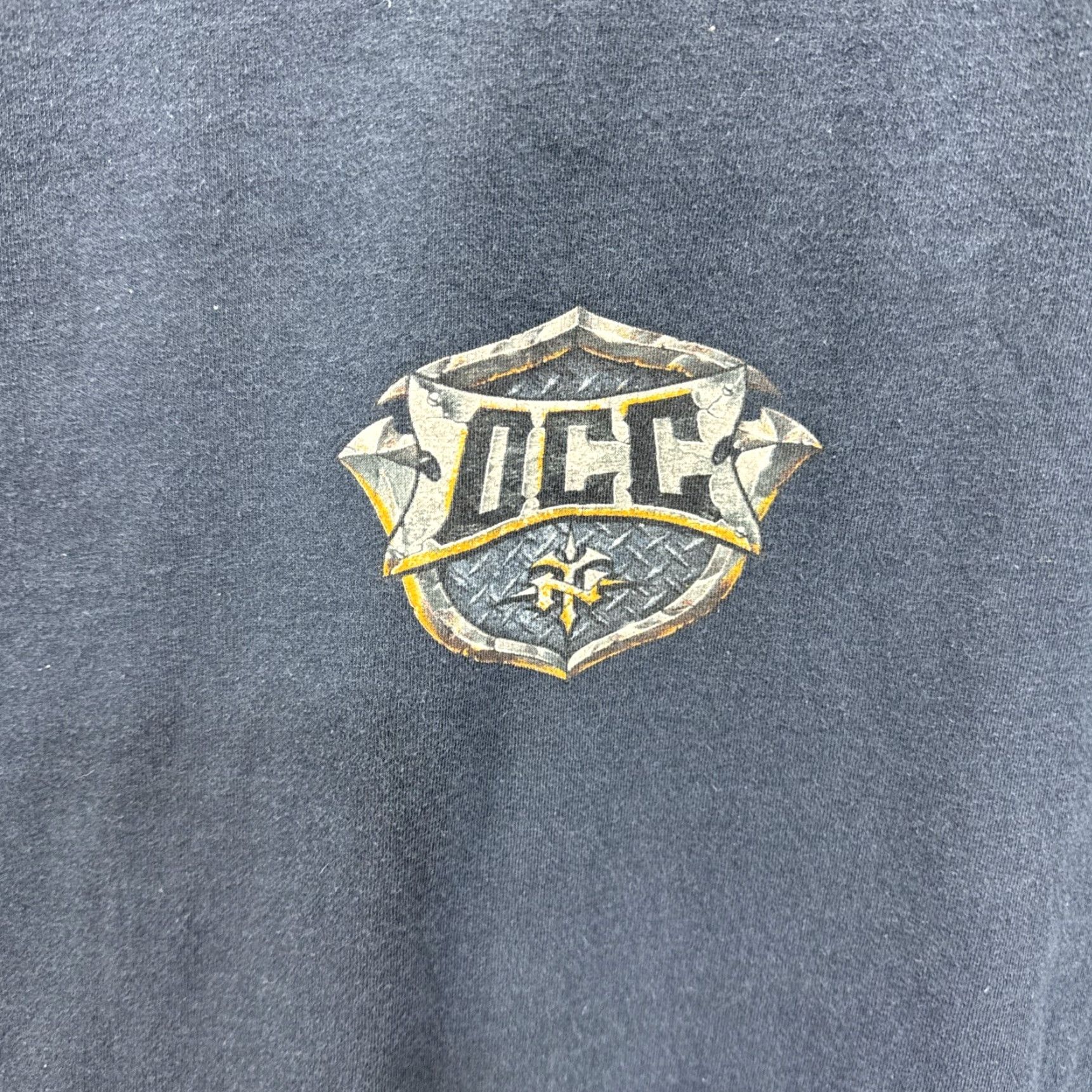 Vintage VINTAGE Orange County Choppers T-Shirt XL Blue Graphic Print 90s Biker Motorcycle Tribal Crew Neck Short Sleeve Shirt Mens Size US XL / EU 56 / 4 - 7 Thumbnail