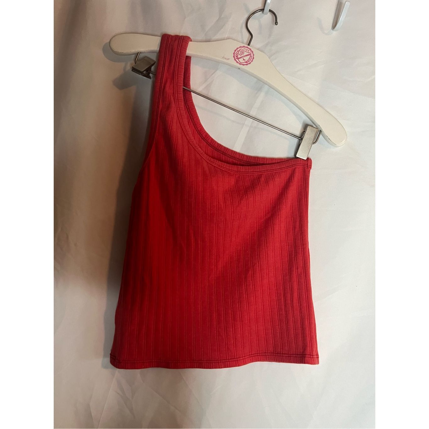 American Eagle Outfitters American Eagle Ribbed One Shoulder Tank Top Woman’s Size Sma Size S / US 4 / IT 40 - 5 Thumbnail