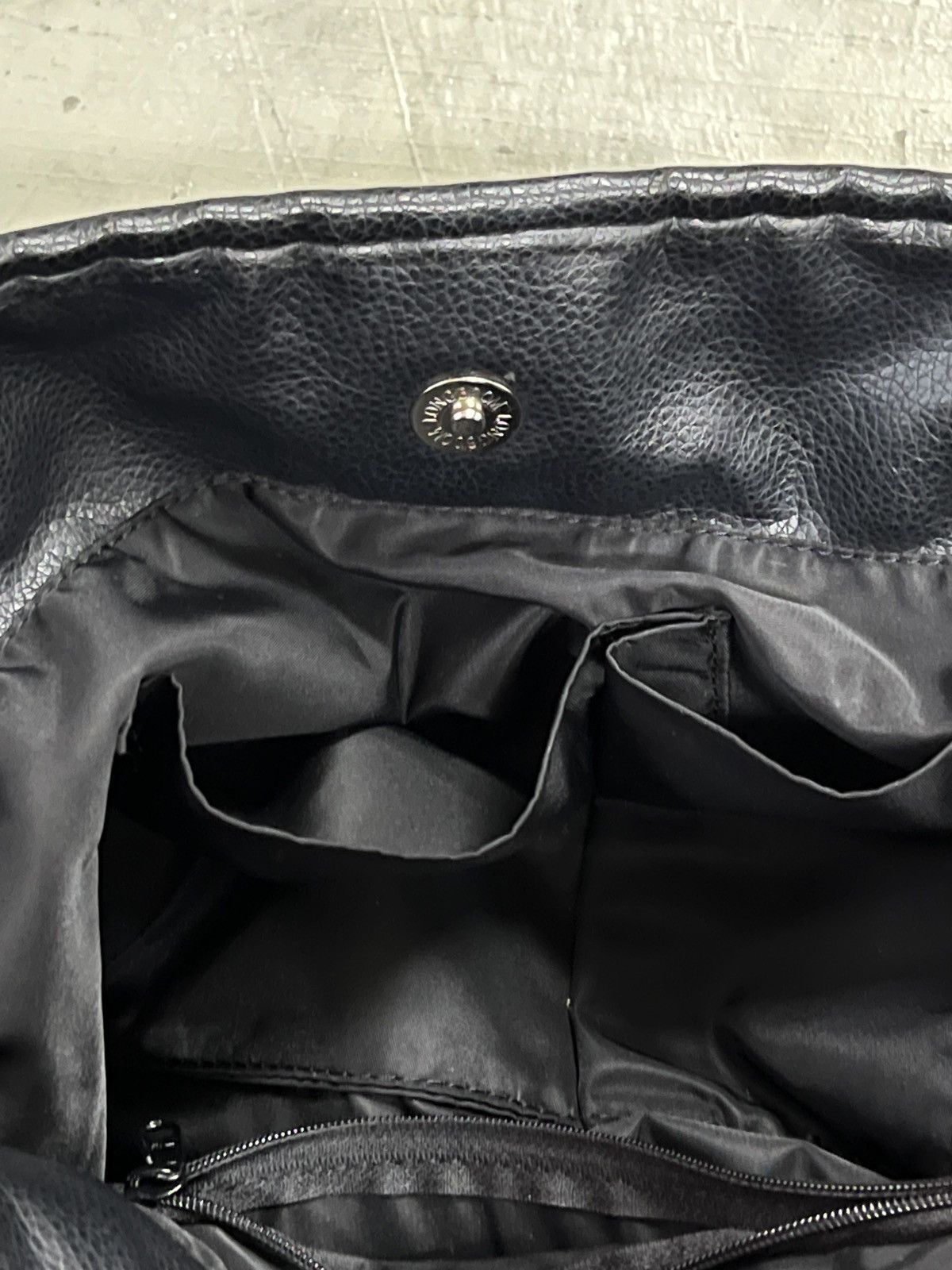 Yohji Yamamoto 2000s Yohji Yamamoto Y’saccs Interaciato Leather Woven Bag Size ONE SIZE - 15 Thumbnail