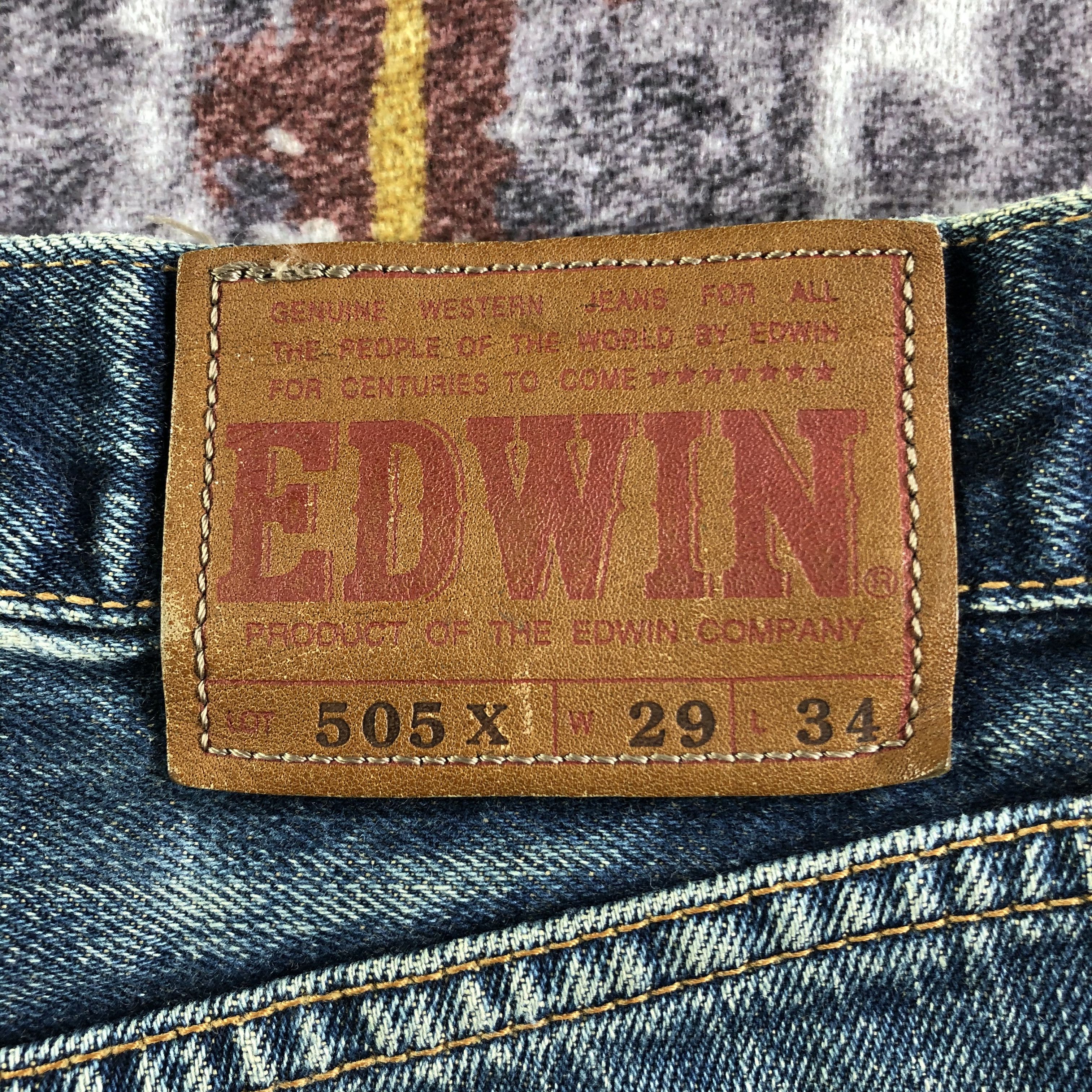 Edwin Vintage Edwin 505 Selvedge Jeans-JM3609 Size US 30 / EU 46 - 6 Thumbnail