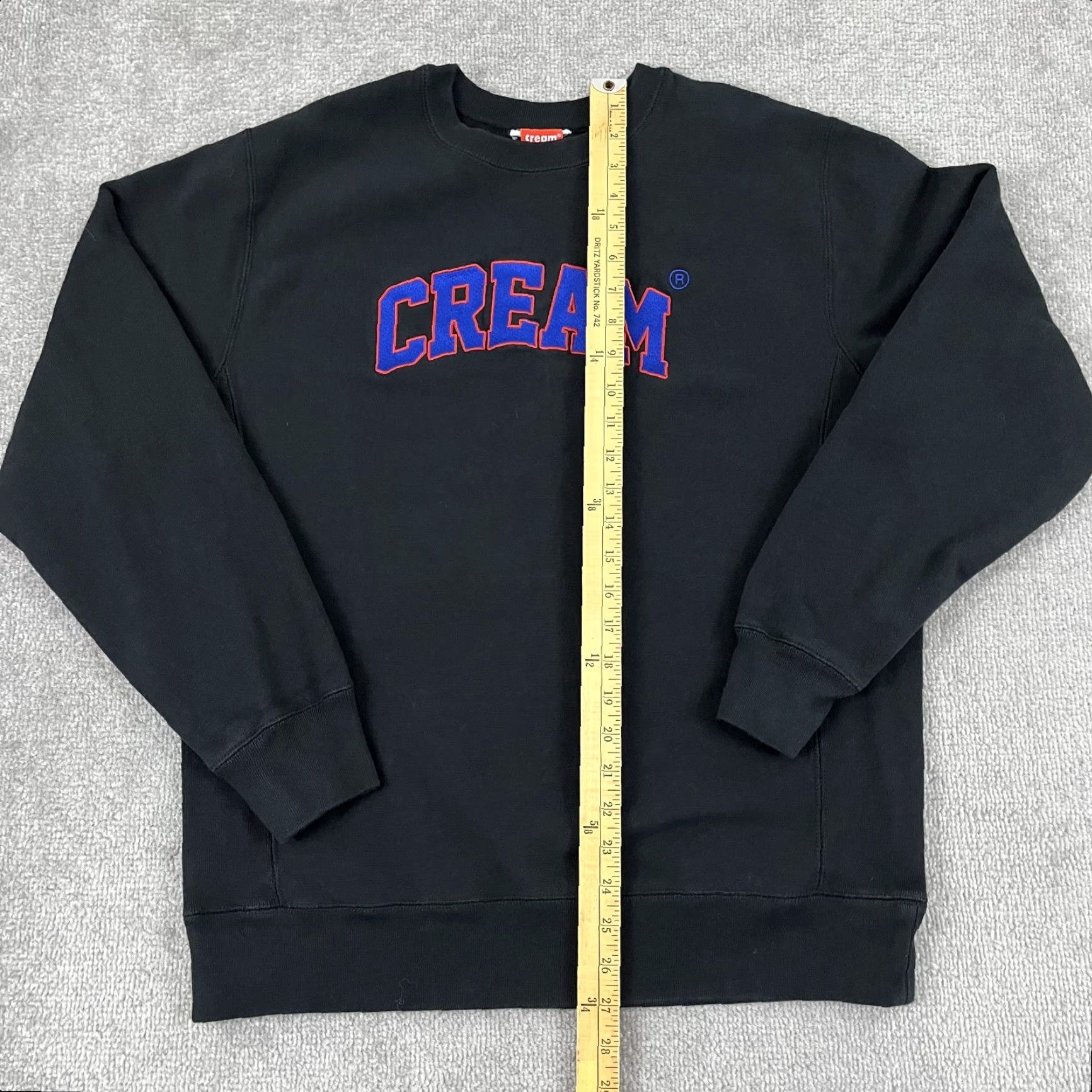 Vintage Cream by Eighty Sweatshirt Adult Medium Black Young City Dwellers Philly PA Mens Size US M / EU 48-50 / 2 - 4 Thumbnail