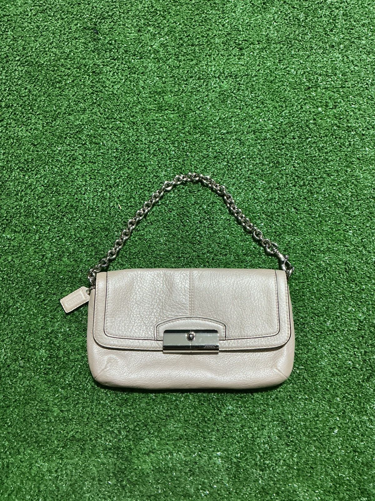 Coach Mini Bag Pearlescent in Pink, Women's