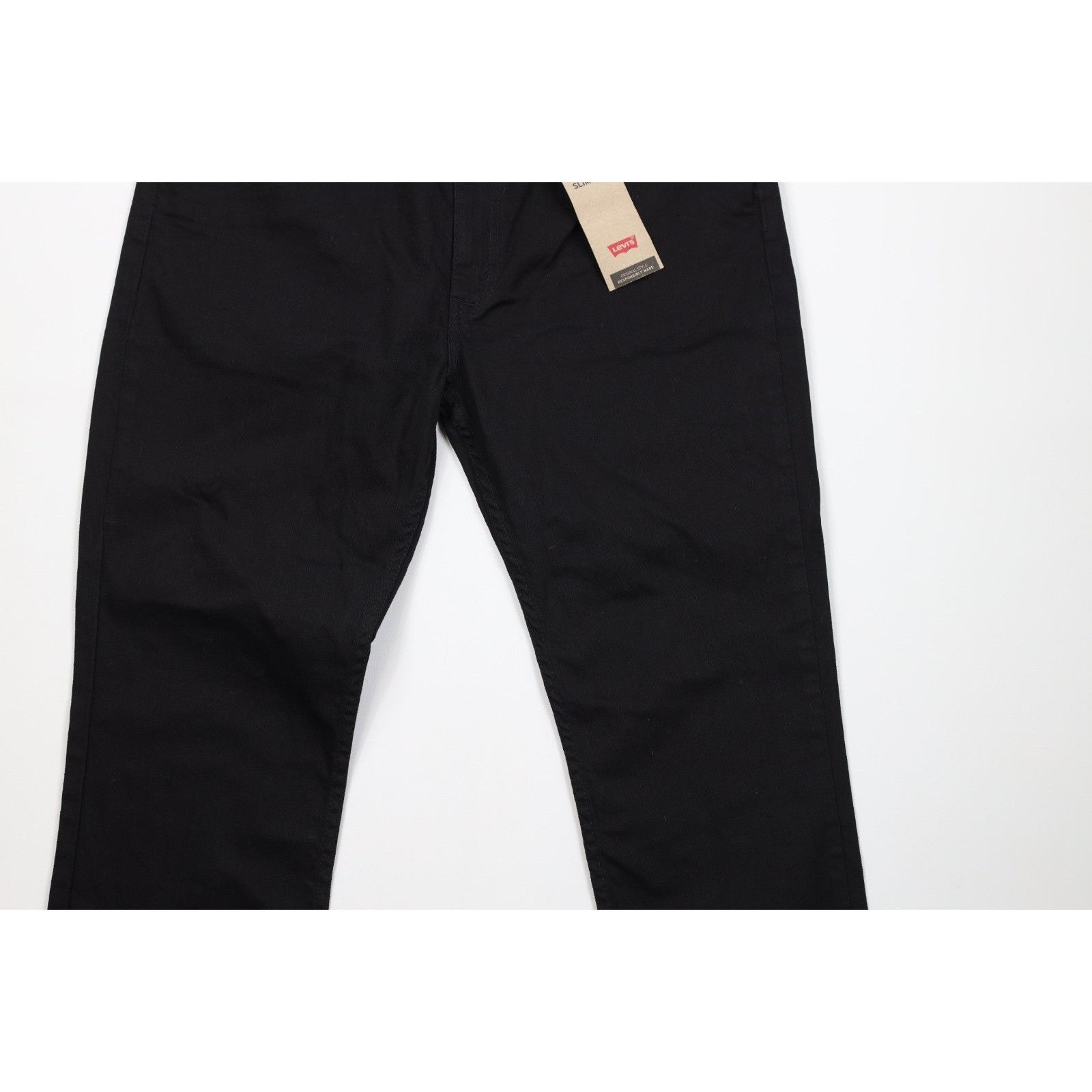 Levi's New Levis 511 Stretch Slim Fit Denim Jeans Black Size US 38 / EU 54 - 3 Thumbnail