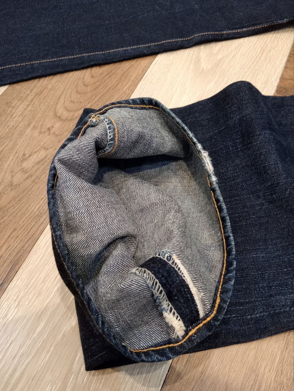 The Flat Head THE FLAT HEAD JAPAN BLUE DENIM FLARED PANTS Size US 36 / EU 52 - 14 Thumbnail