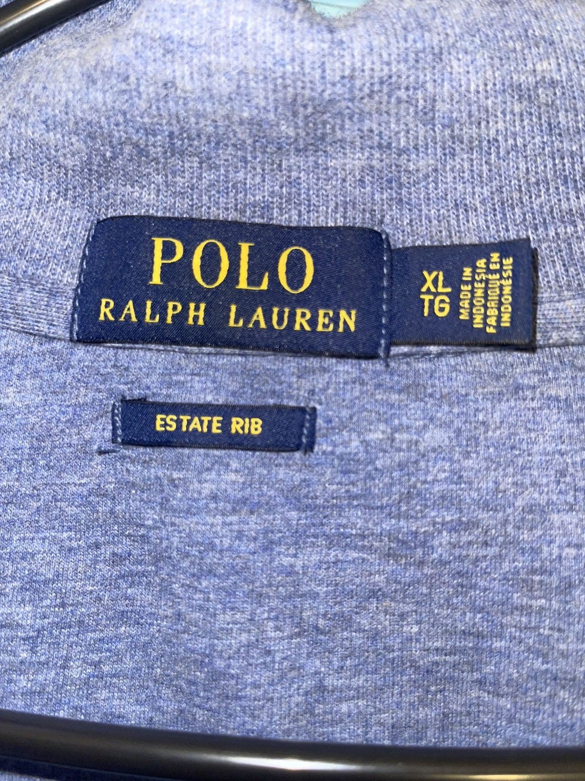 Polo Ralph Lauren Vintage Polo Ralph Lauren quarter zip up sweater XL Size US XL / EU 56 / 4 - 4 Thumbnail