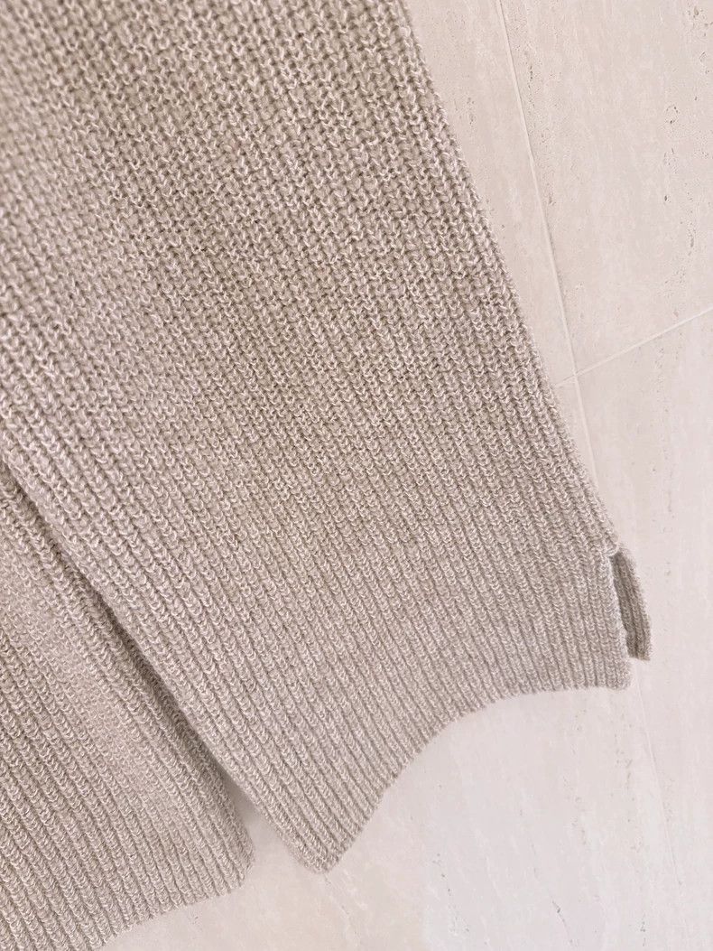 Loro Piana LORO PIANA sizeXS 24 Autumn garden sand color cashmere knit Size 26" / US 2 / IT 38 - 4 Thumbnail