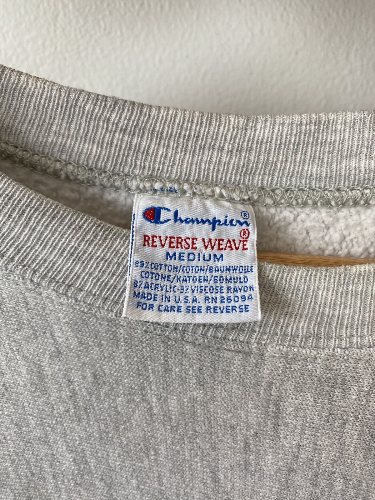 Champion Vintage 90’s Champion Reverse Weave Crewneck Sweatshirt Size US M / EU 48-50 / 2 - 6 Thumbnail