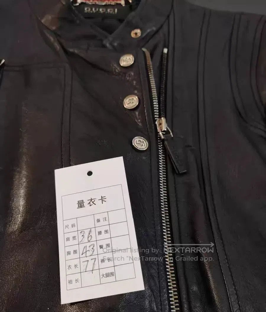 Gucci Genuine Gucci Leather Jacket for Sale. Size US M / EU 48-50 / 2 - 4 Thumbnail