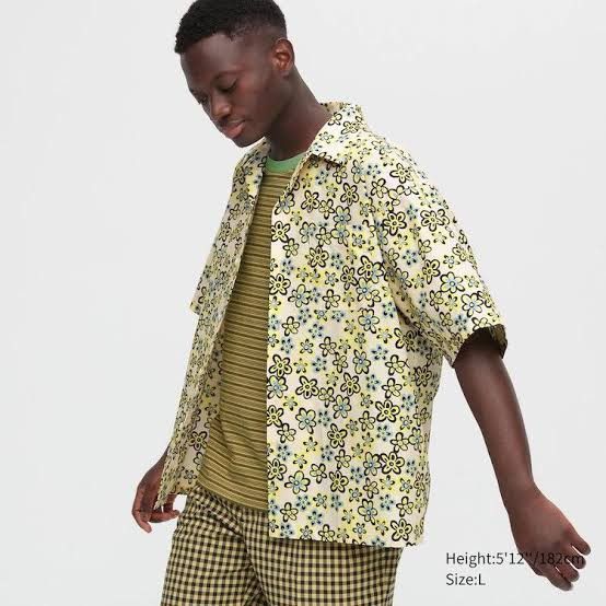 Marni × Uniqlo Marni X Uniqlo oversized floral button down shirt size small Size US S / EU 44-46 / 1 - 3 Thumbnail