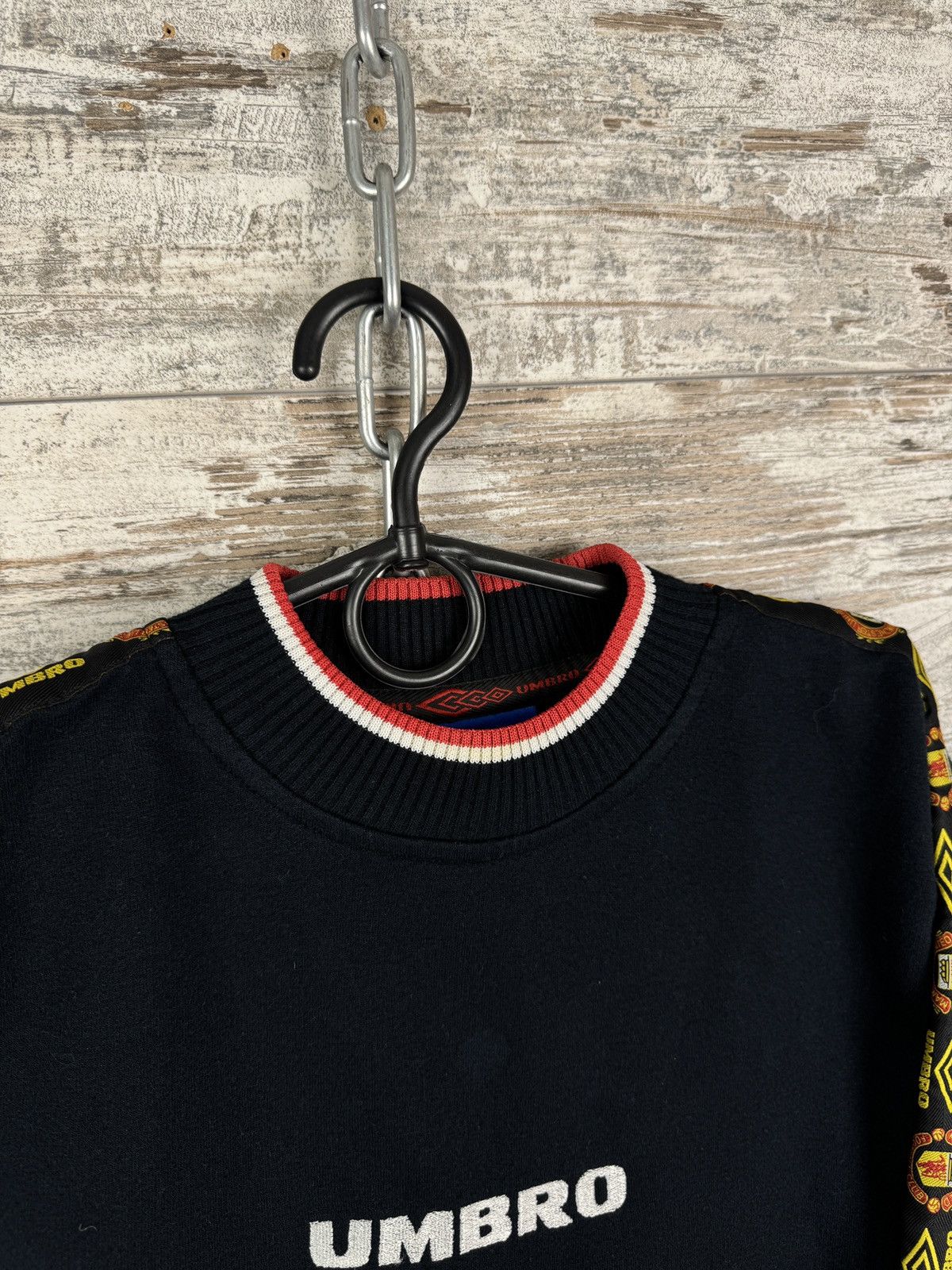 Umbro × Vintage Vintage Umbro Manchester United SHARP sweatshirt 90s rare Size US XS / EU 42 / 0 - 4 Thumbnail