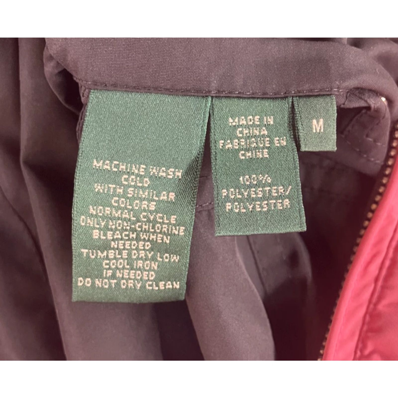 Ralph Lauren Lauren Ralph Lauren Pink Performance Vest Women’s M Lined Full Zip Size M / US 6-8 / IT 42-44 - 4 Thumbnail