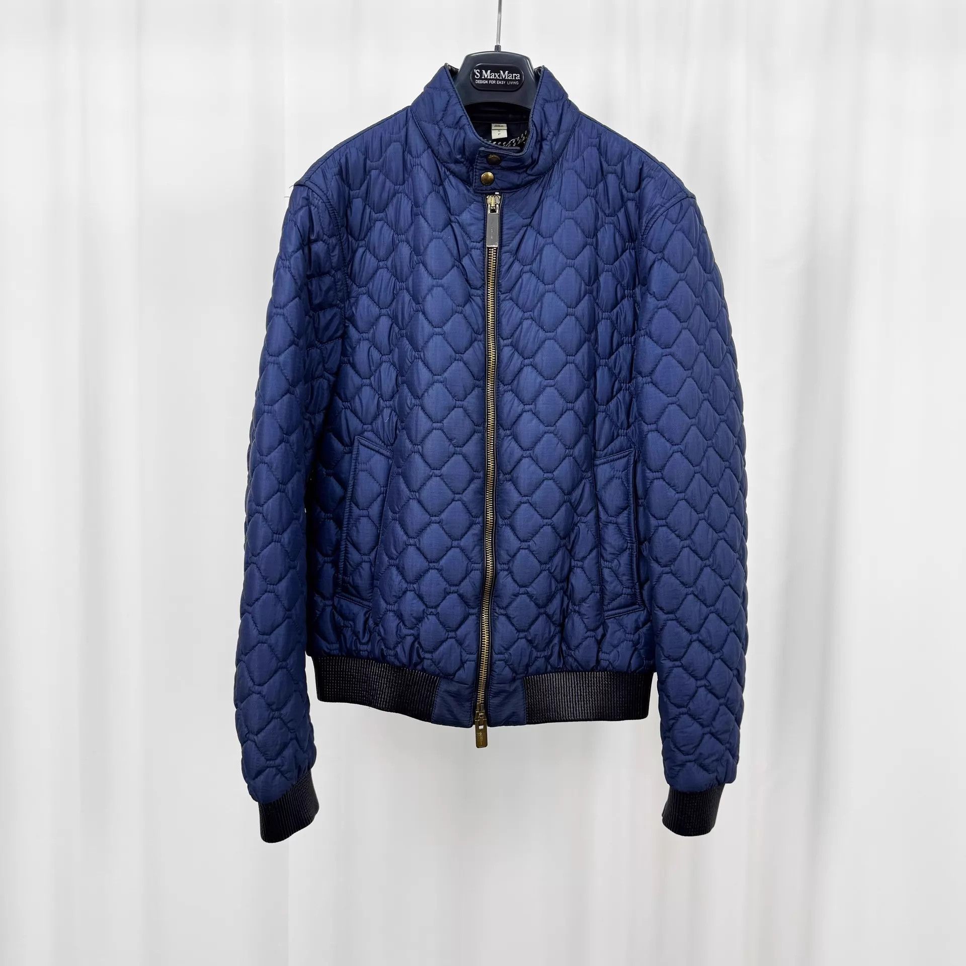 Burberry Burberry Quilted Leather Panel Jacket S 98 New KL11247 Size US S / EU 44-46 / 1 - 1 Thumbnail