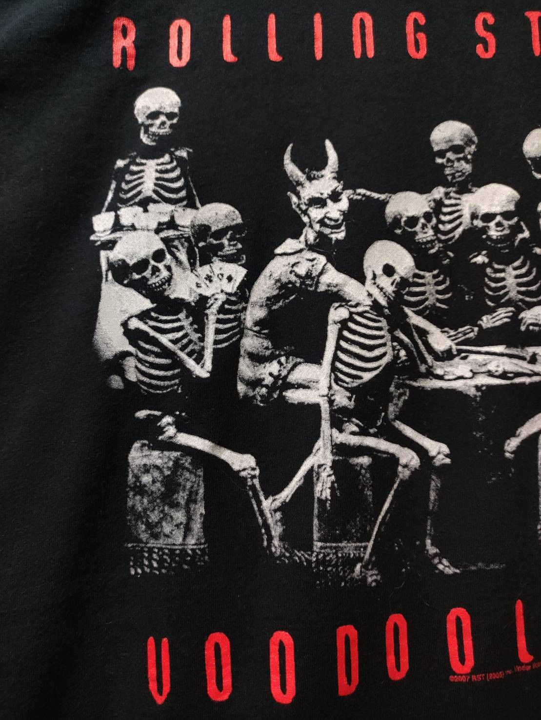Band Tees Vtg 00's The Rolling Stones " Voodoo Lounge " Long Sleeve Size US XXL / EU 58 / 5 - 3 Thumbnail