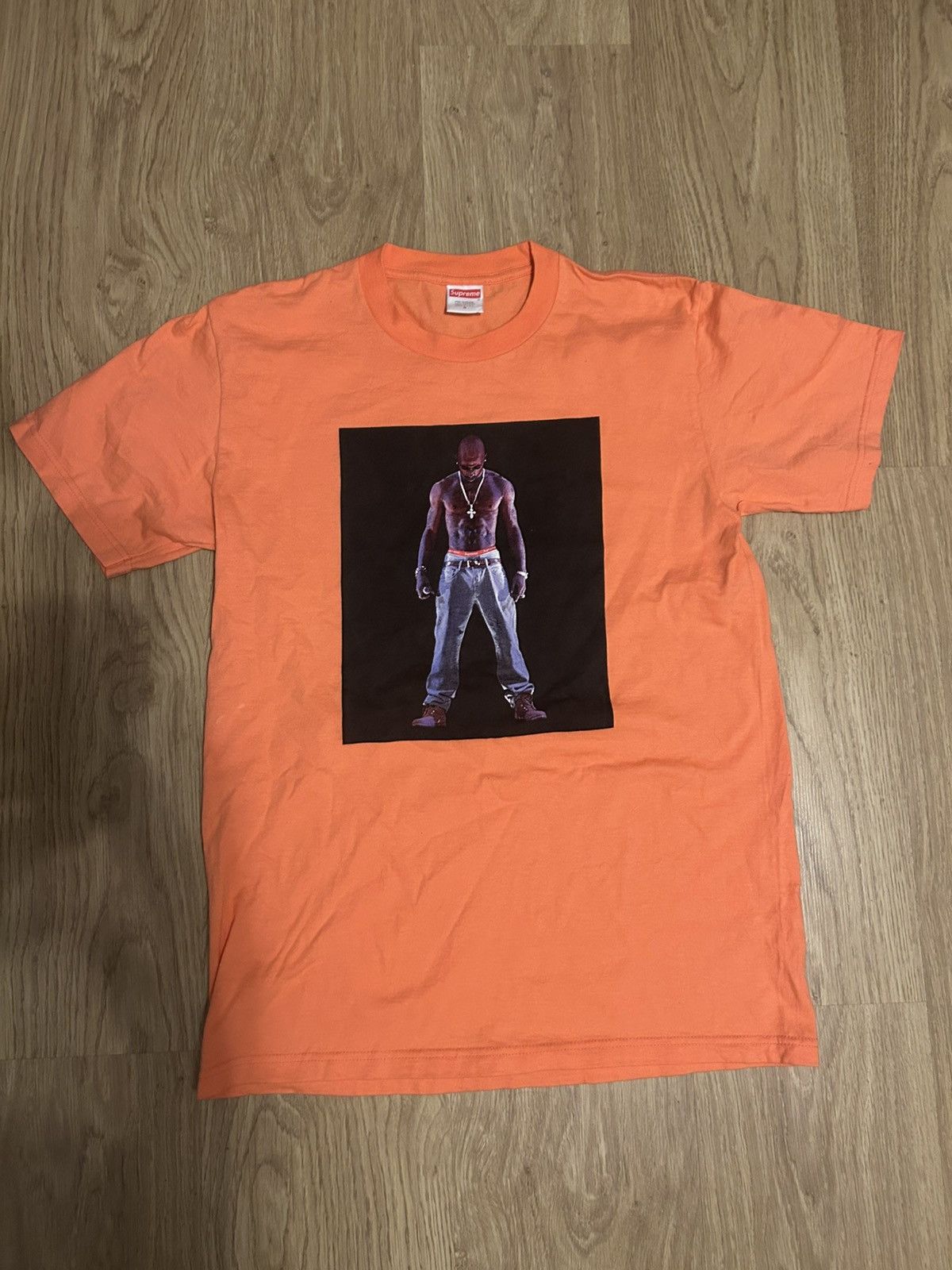 Supreme Supreme men’s orange t-shirt Size US S / EU 44-46 / 1 - 1 Thumbnail