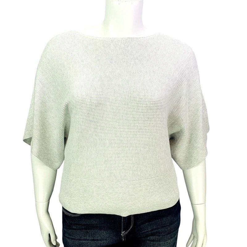 Tommy Bahama Tommy Bahama Bonita Dolman Sleeve Grey Knit Top - XL Size XL / US 12-14 / IT 48-50 - 1 Thumbnail