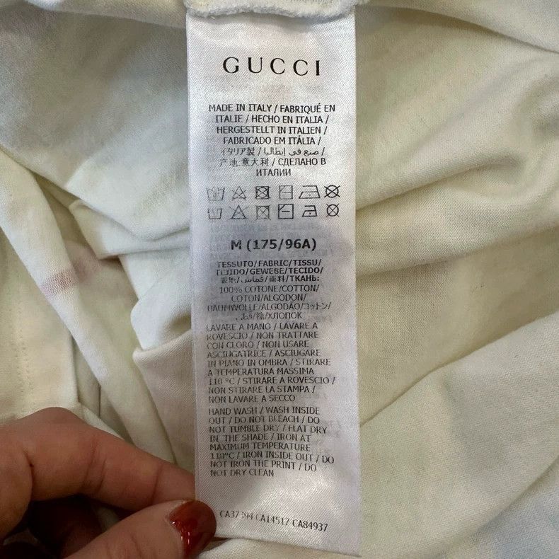 Gucci Gucci Lido Graphic Short Sleeve TShirt-2505 Size US M / EU 48-50 / 2 - 4 Thumbnail