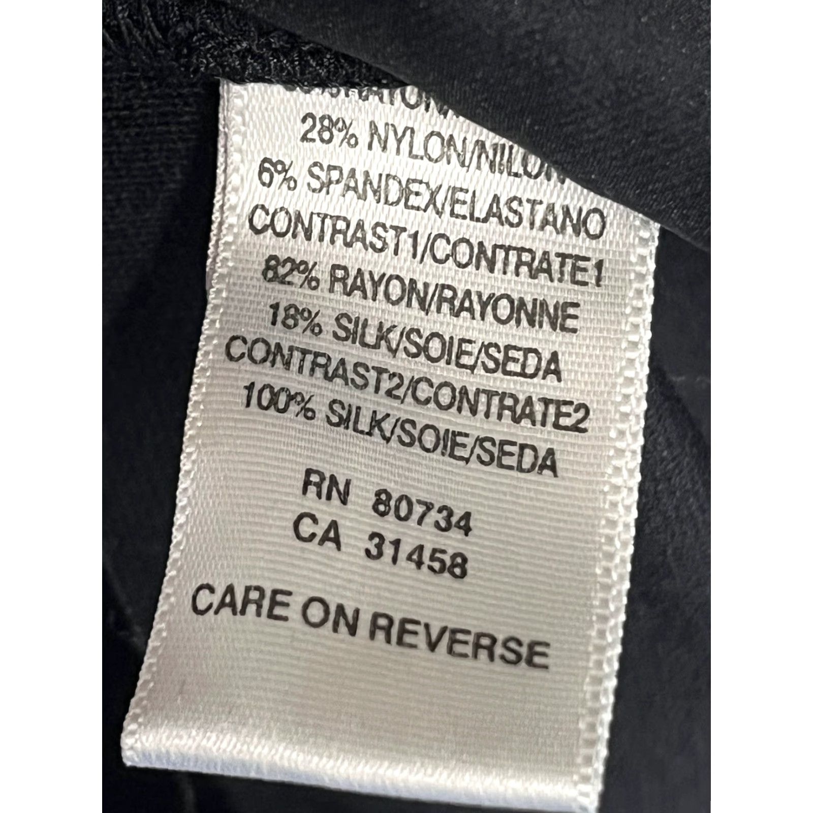 Bcbgmaxazria BCBGMAXAZRIA Dress Shift Small Black Sleeveless Velvet Trim Mini Velvet Dress Womens Sz S Size S / US 4 / IT 40 - 7 Thumbnail