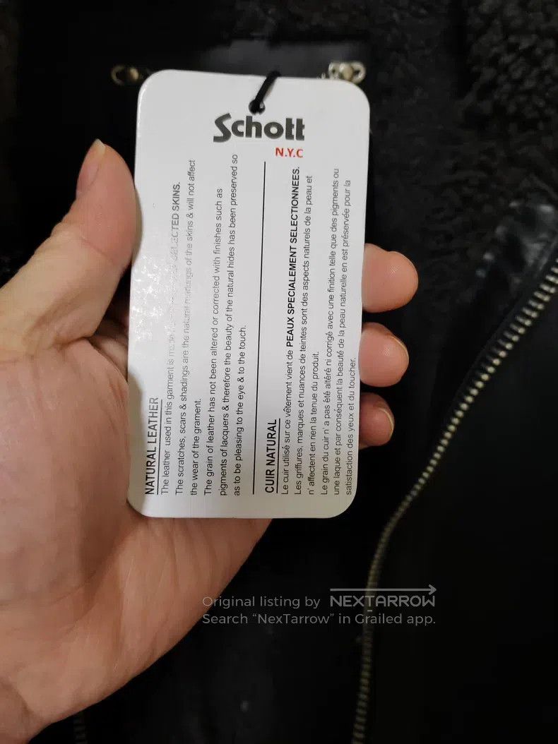 Schott Schott NYC Men's Fur Jacket Size US M / EU 48-50 / 2 - 5 Thumbnail
