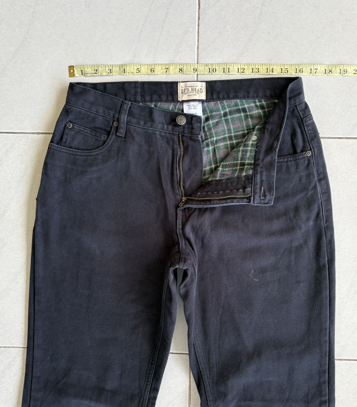 Redhead Red Head Streetwear Denim Size US 32 / EU 48 - 3 Thumbnail
