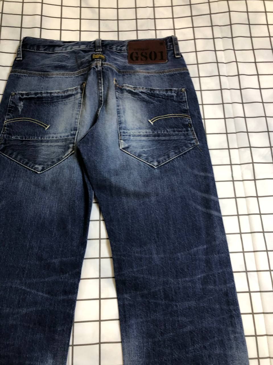 G-Star G-Star RADAR LOW LOOSE' Dark Aged Jeans Size US 30 / EU 46 - 22 Thumbnail