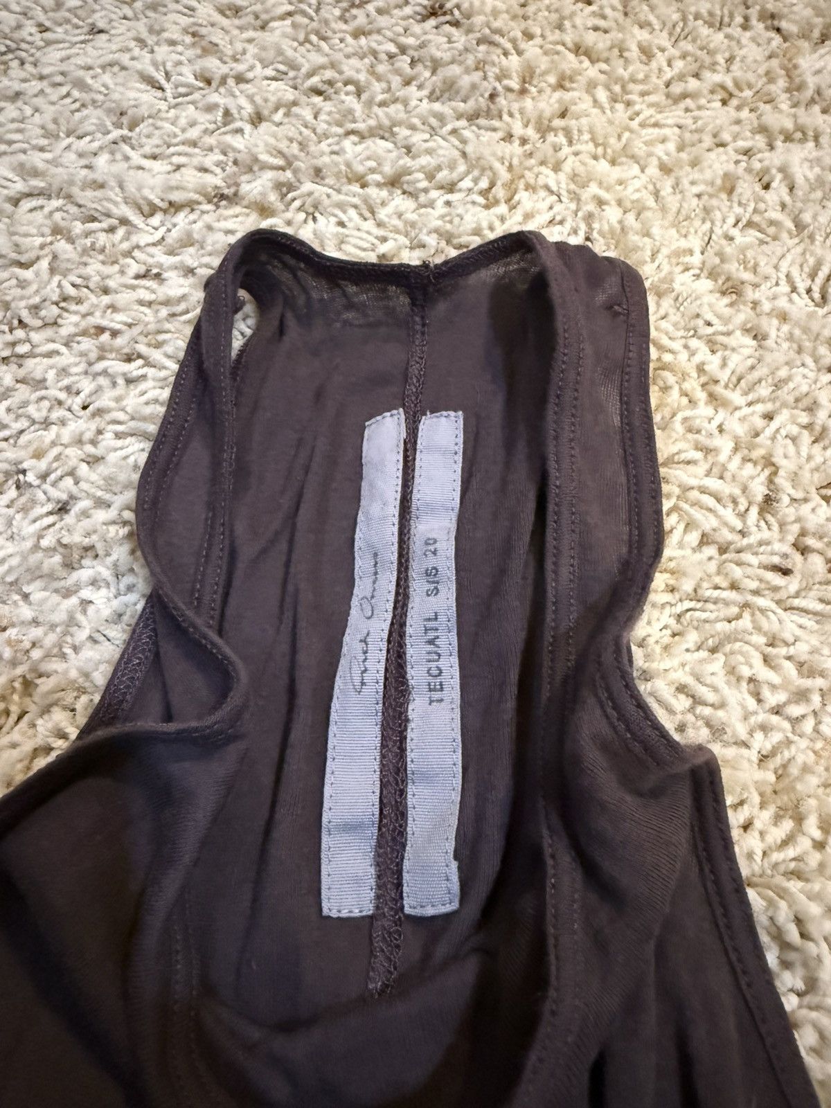 Rick Owens Blood Tank Top Size US S / EU 44-46 / 1 - 2 Thumbnail