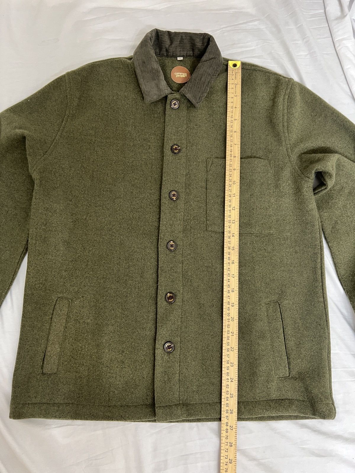 Common People Common People olive green button-Front jacket Size US S / EU 44-46 / 1 - 10 Thumbnail