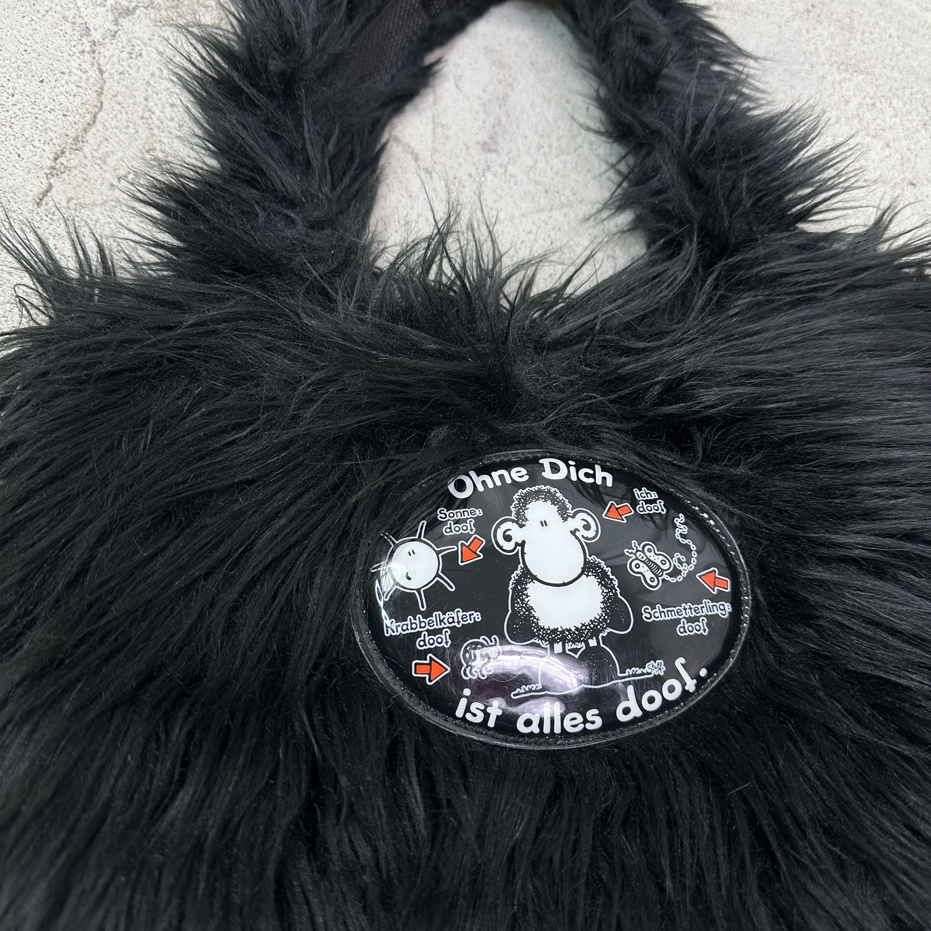 Vintage Vintage Avant Garde Fur Shoulder Bag Y2K Size ONE SIZE - 3 Thumbnail