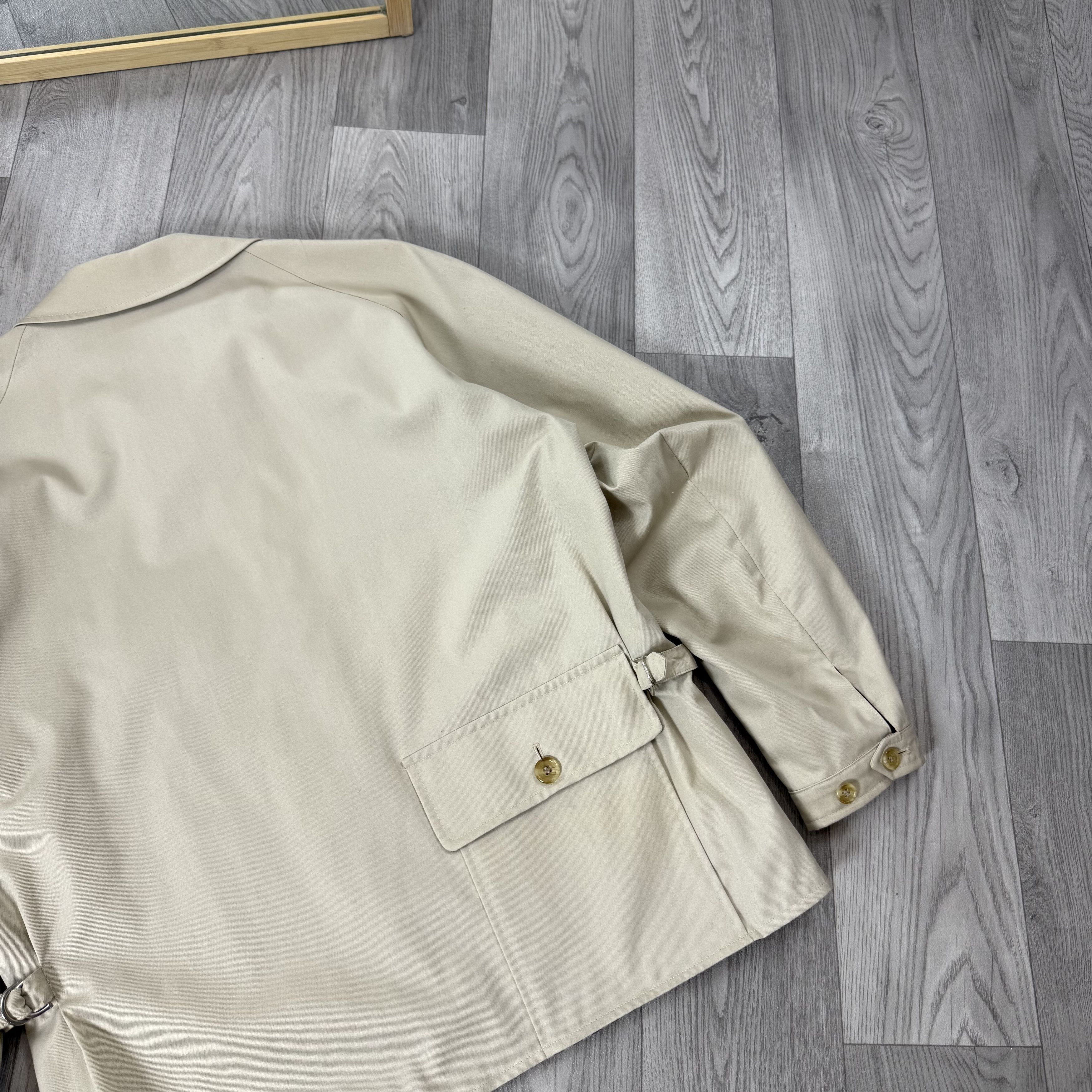 Aquascutum Vintage Aquasqutum 90s Old Money Women's Beige Jacket Size M / US 6-8 / IT 42-44 - 4 Thumbnail