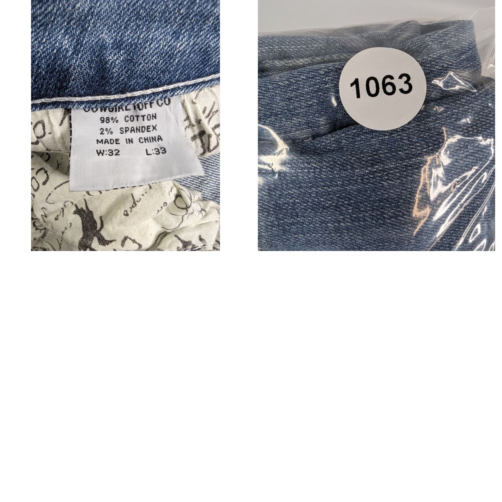 CO Cowgirl Tuff Co Indigo Capri Jeans 32 W Back Embroidered Flap Pocket Denim 5-Pocket Design Womens Jeans Capri Windfall? Size 24" / US 00 / IT 34 - 9 Thumbnail