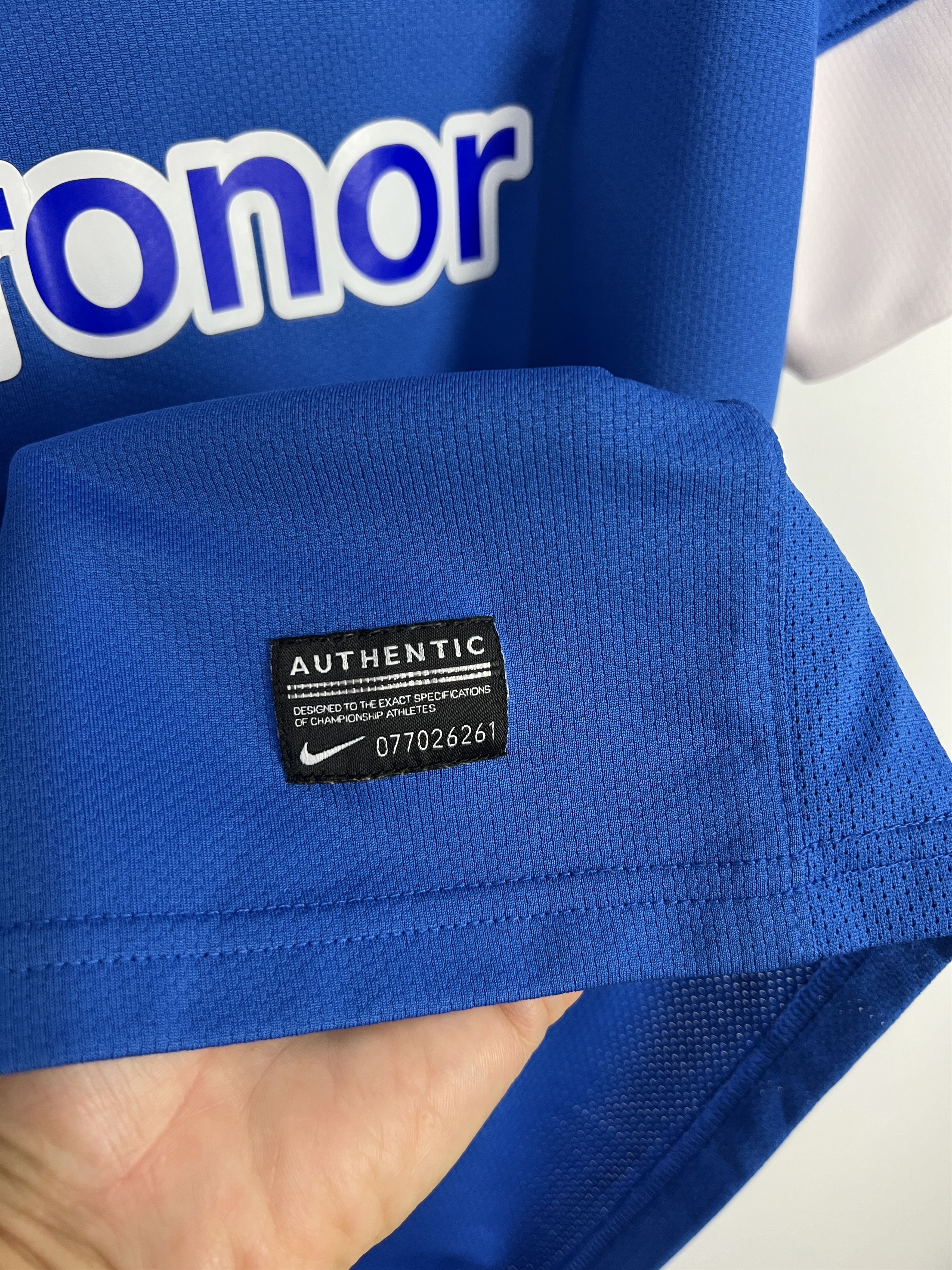 Nike Athletic Bilbao 2013 Nike Away Football Shirt Soccer Mens Size US L / EU 52-54 / 3 - 6 Thumbnail